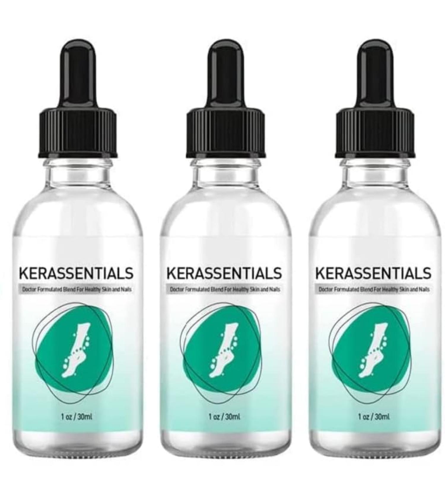 KYOSK Kerassentials Toenail Fungus Treatment Oil Kerassentials for Toenail Fungus Kerasentials Nail Treatment Repair Oil Fix & Renew Damage Nail Broken Cracked & Discolored Nails (3pcs) - Buy Online on GoSupps.com