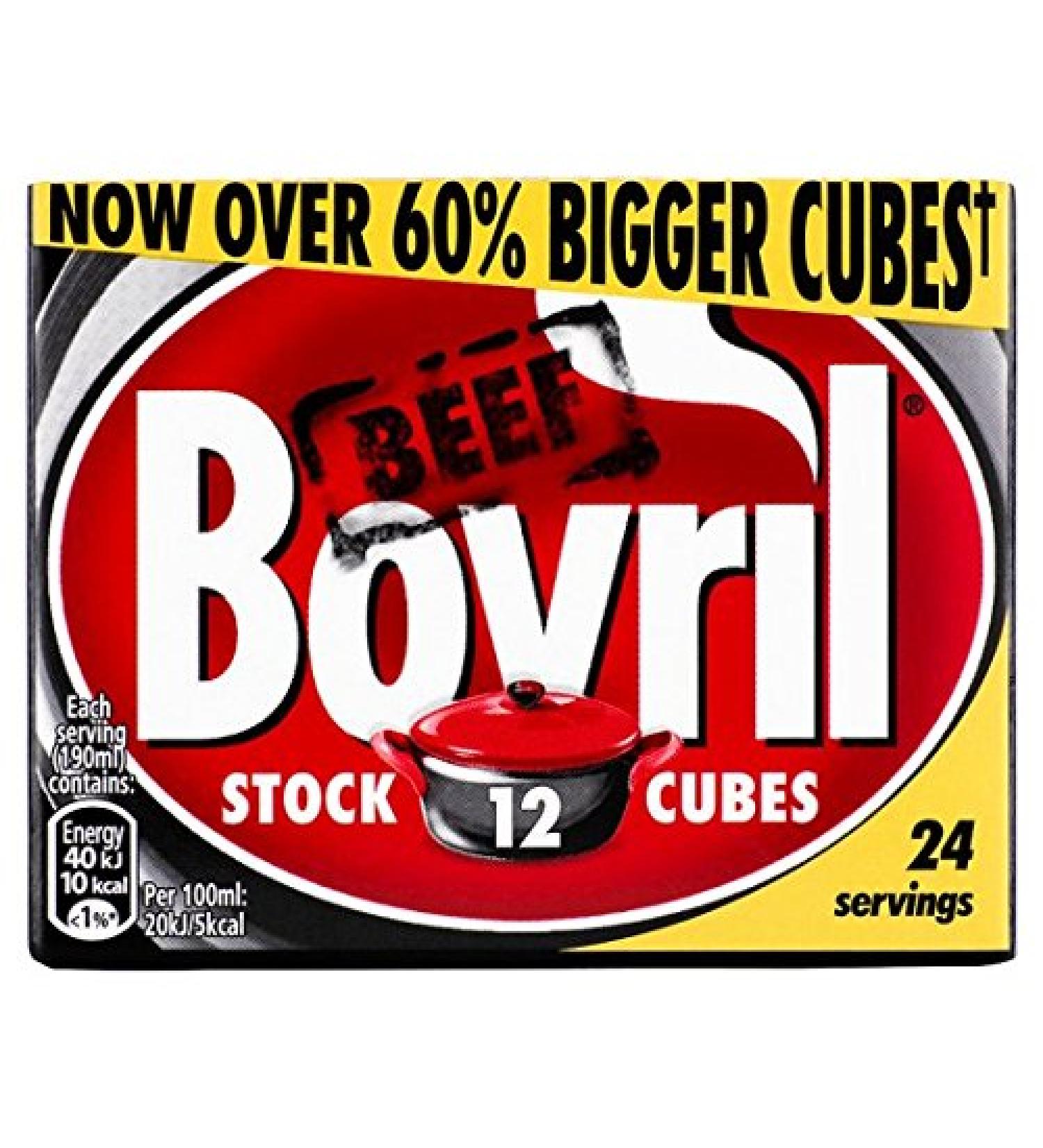 Bovril Bovril Beef Stock Cubes 12 x 10 g