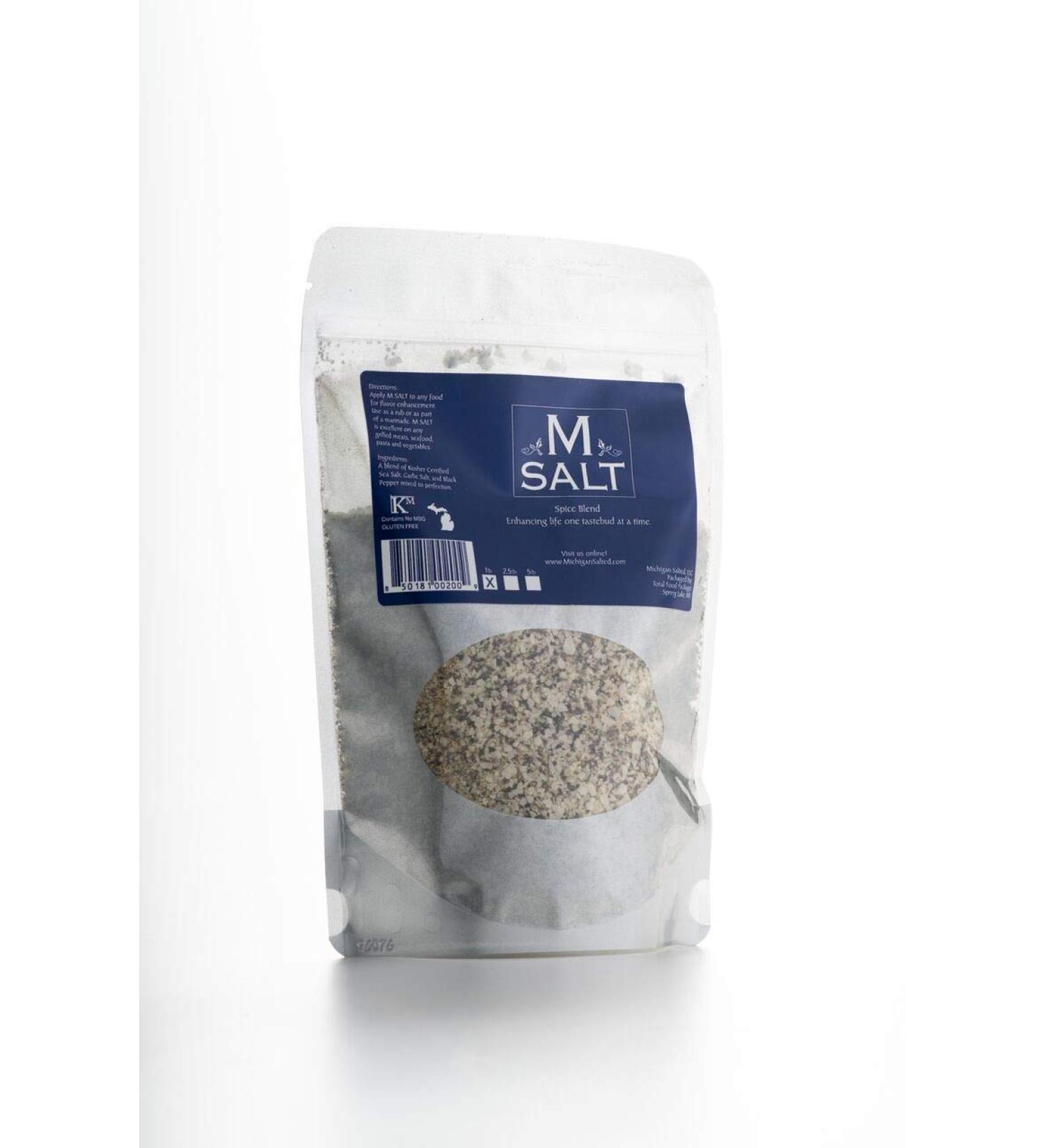 Michigan Salted, Salt Bulk Seasoning, 16 Ounce