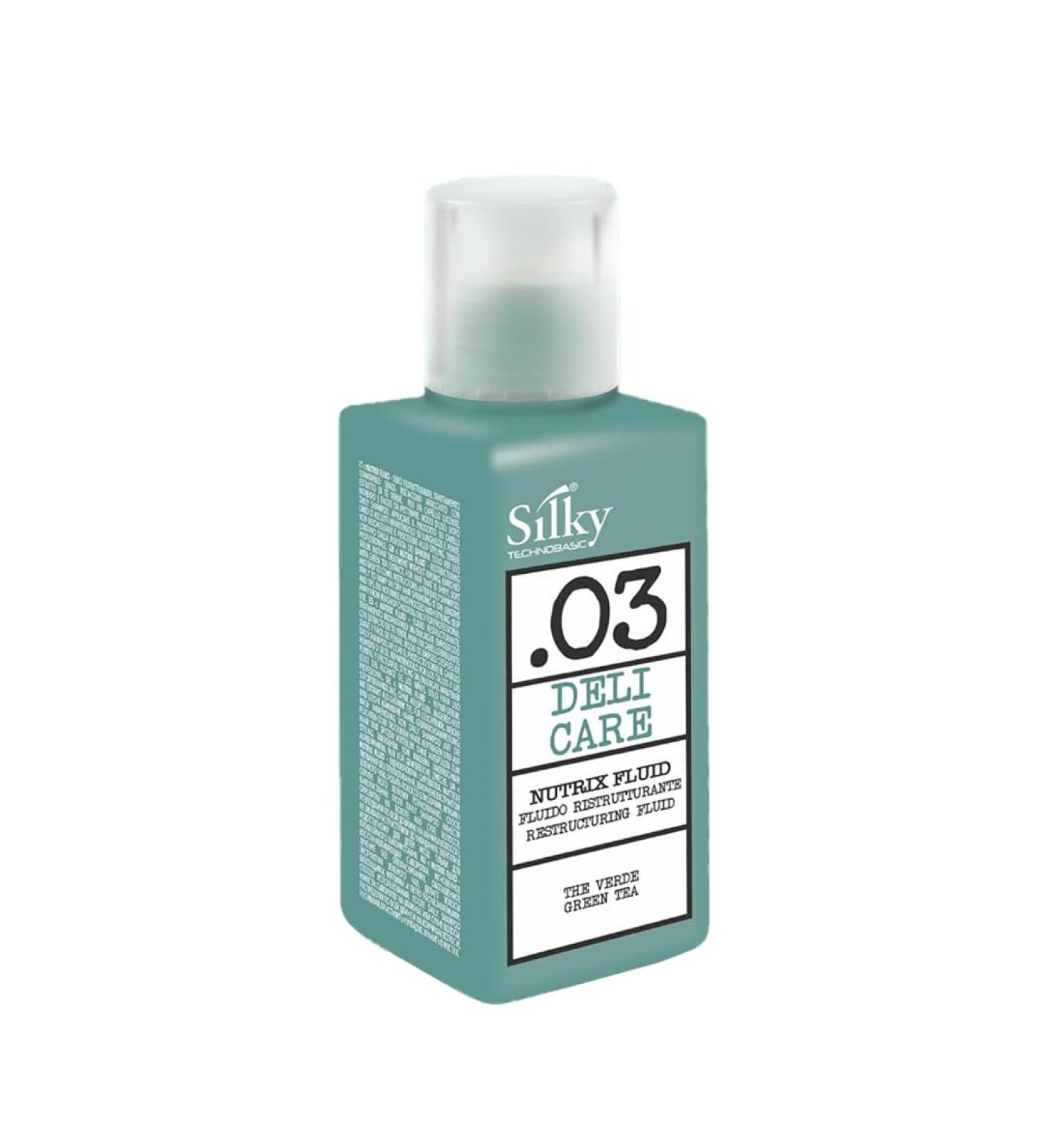 Nutrix Fluid Hair Serum with Green Tea - Nourishing Leave-in Treatment 100ml Hair Shine Serum for Silky Smooth & Vibrant Hair - UV Protection for All Hair Types - Buy Online on GoSupps.com