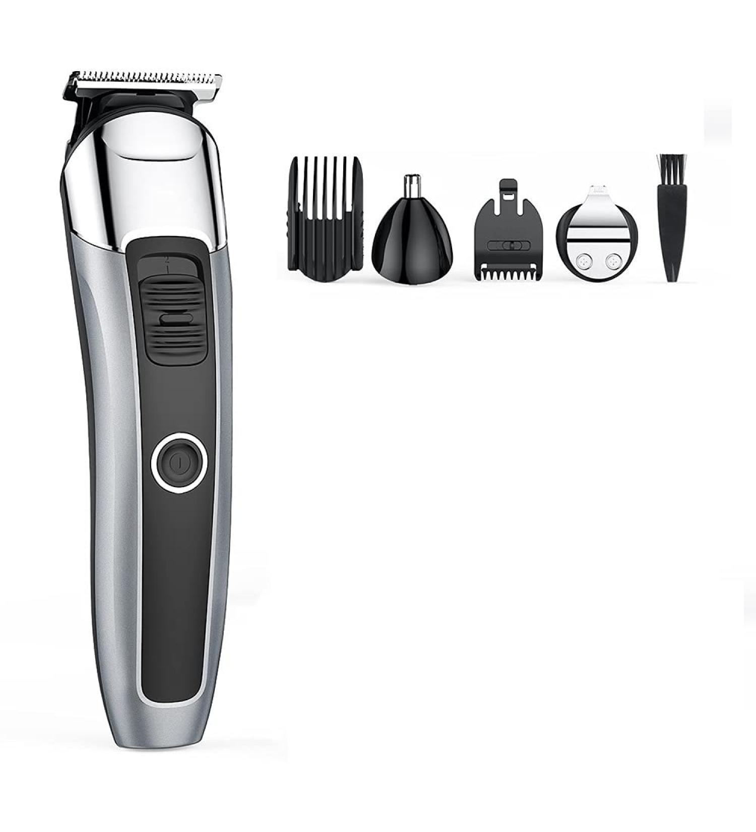 Professional Electric Hair Clippers - 3-in-1 USB Rechargeable Trimmer for Safe Hairstyling - Black - Buy Online on GoSupps.com