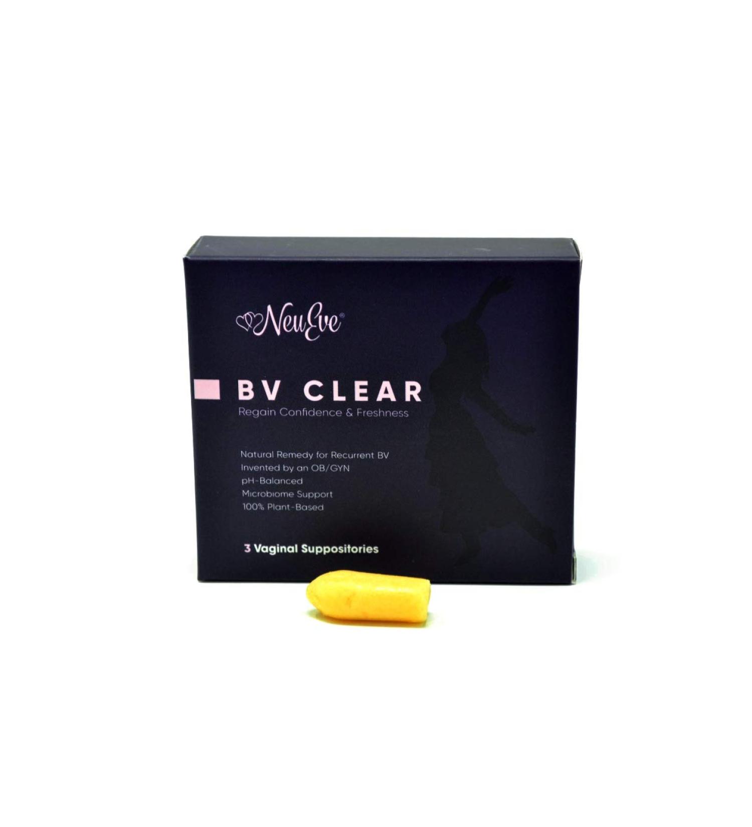 NeuEve BV Clear for Women 45 | Natural Feminine Odor & Discharge Relief | Prevent Recurrent BV | Fast-Acting Cleanser/Deodorant - Buy Online on GoSupps.com