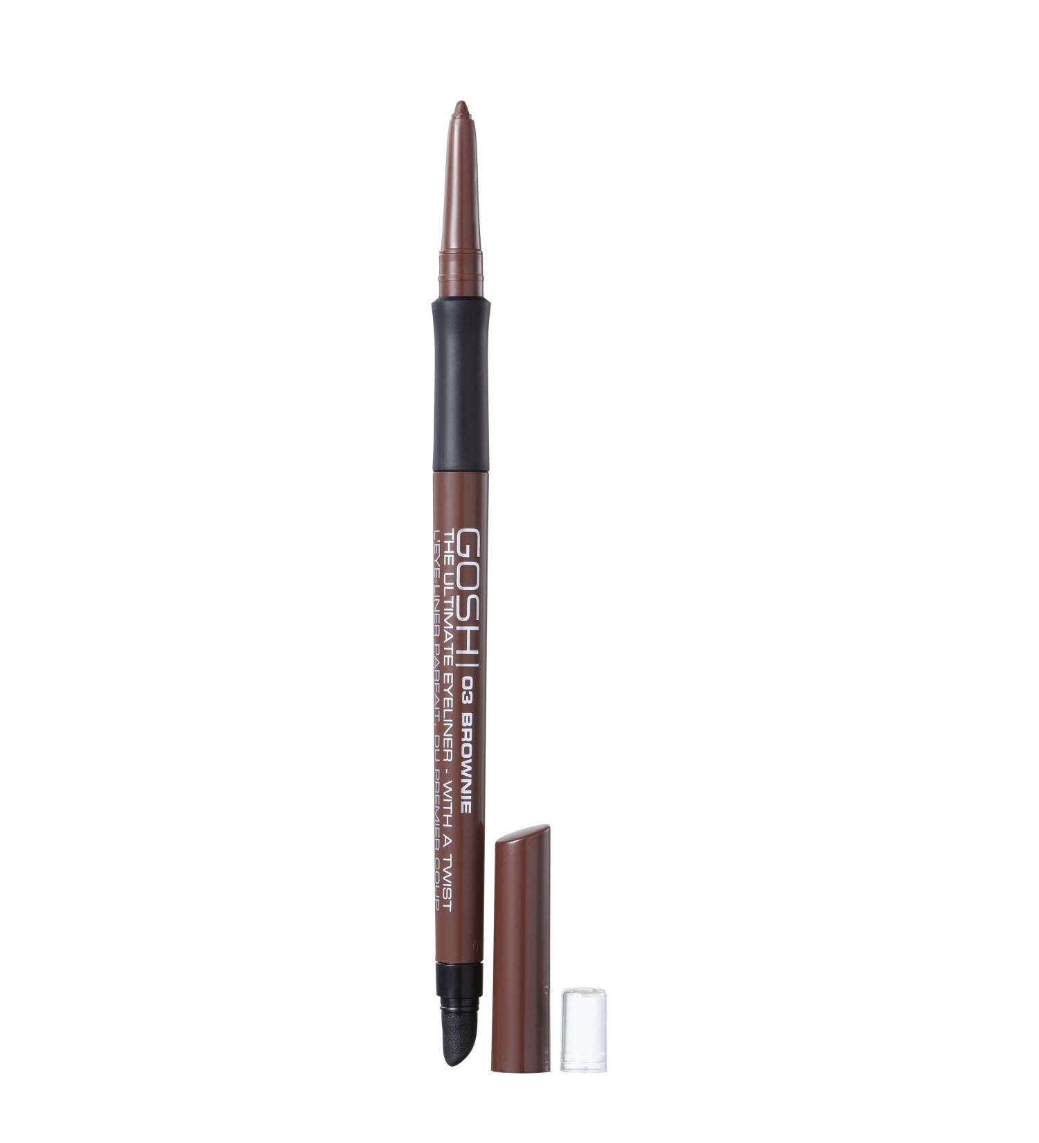 The Ultimate Eyeliner - With A Twist 03 Brownie | Gosh | International Shipping Available - Buy Online on GoSupps.com