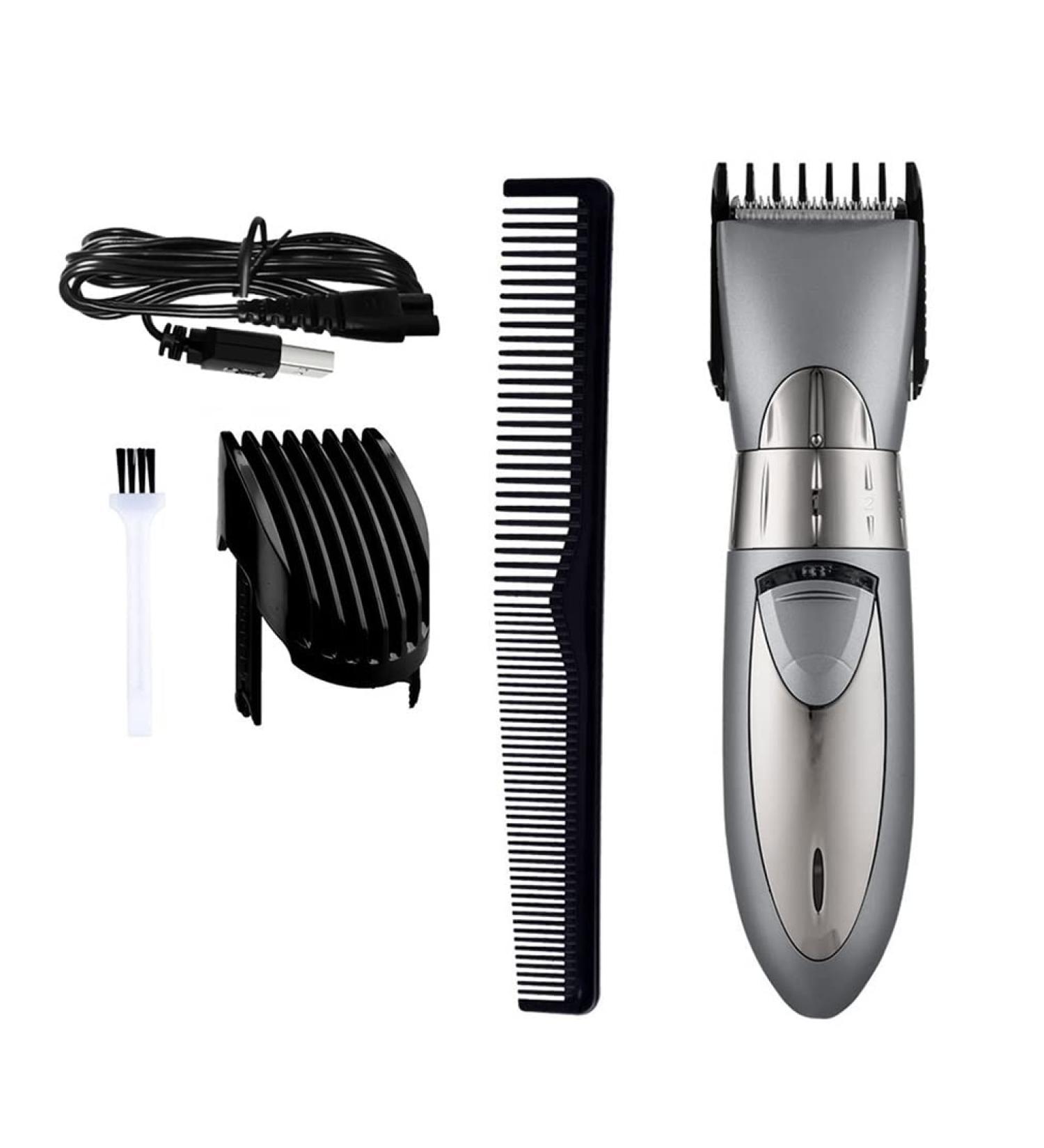 Professional Electric Hair Clippers & Barber Scissors for Men - Rechargeable Hair Trimmer & Beard Cutting Tools - Buy Online on GoSupps.com