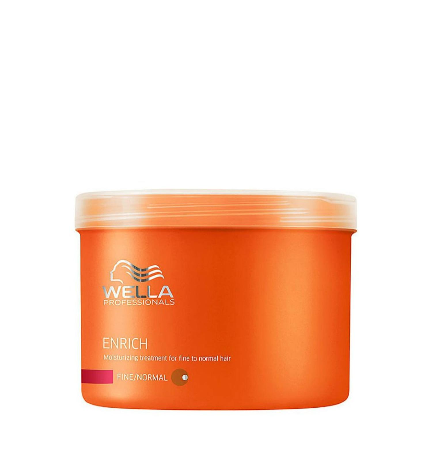 Wella Professionals Enrich unisex moisturizing mask for fine to normal hair 500 ml 1 pack (1 x 1 piece)