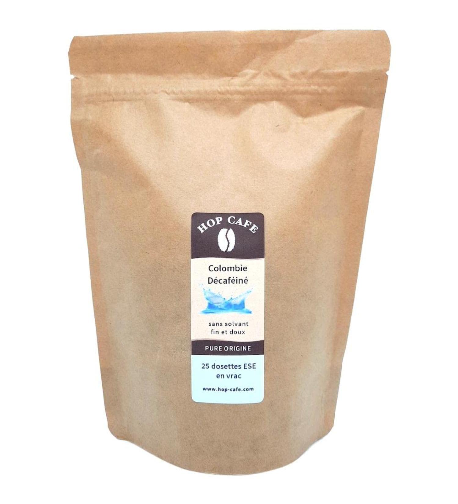 Easy Serving Espresso (ESE) Decaffeinated Solvent-Free Espresso Pods - Bag of 25 loose espresso pods - Buy Online on GoSupps.com