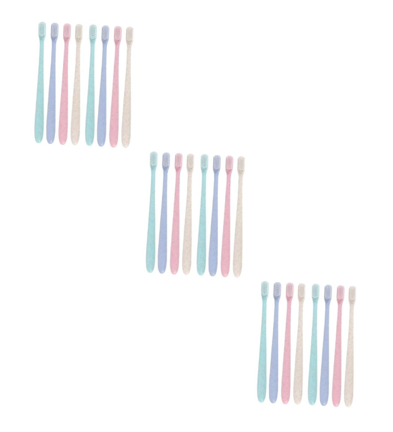 Gatuida 6 Boxes Travel Toothbrush Set - Perfect for Couples | Lightening Care Oral Brush with Caps - Buy Online on GoSupps.com