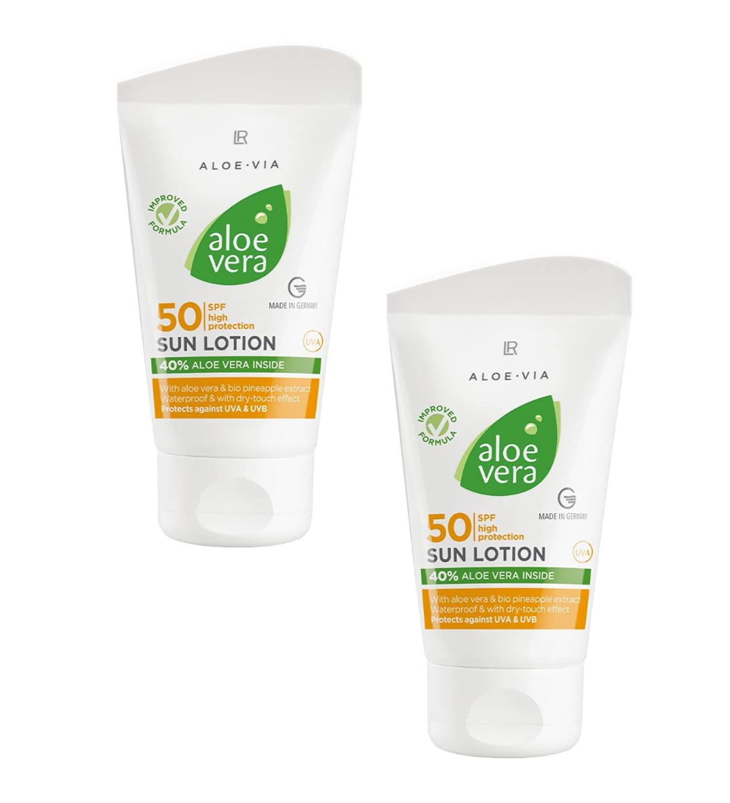 1a LR 3753 Aloe Vera SUN CARE Set - Sun Cream - Sun Cream --- SPF 50 --- 2x 75ml