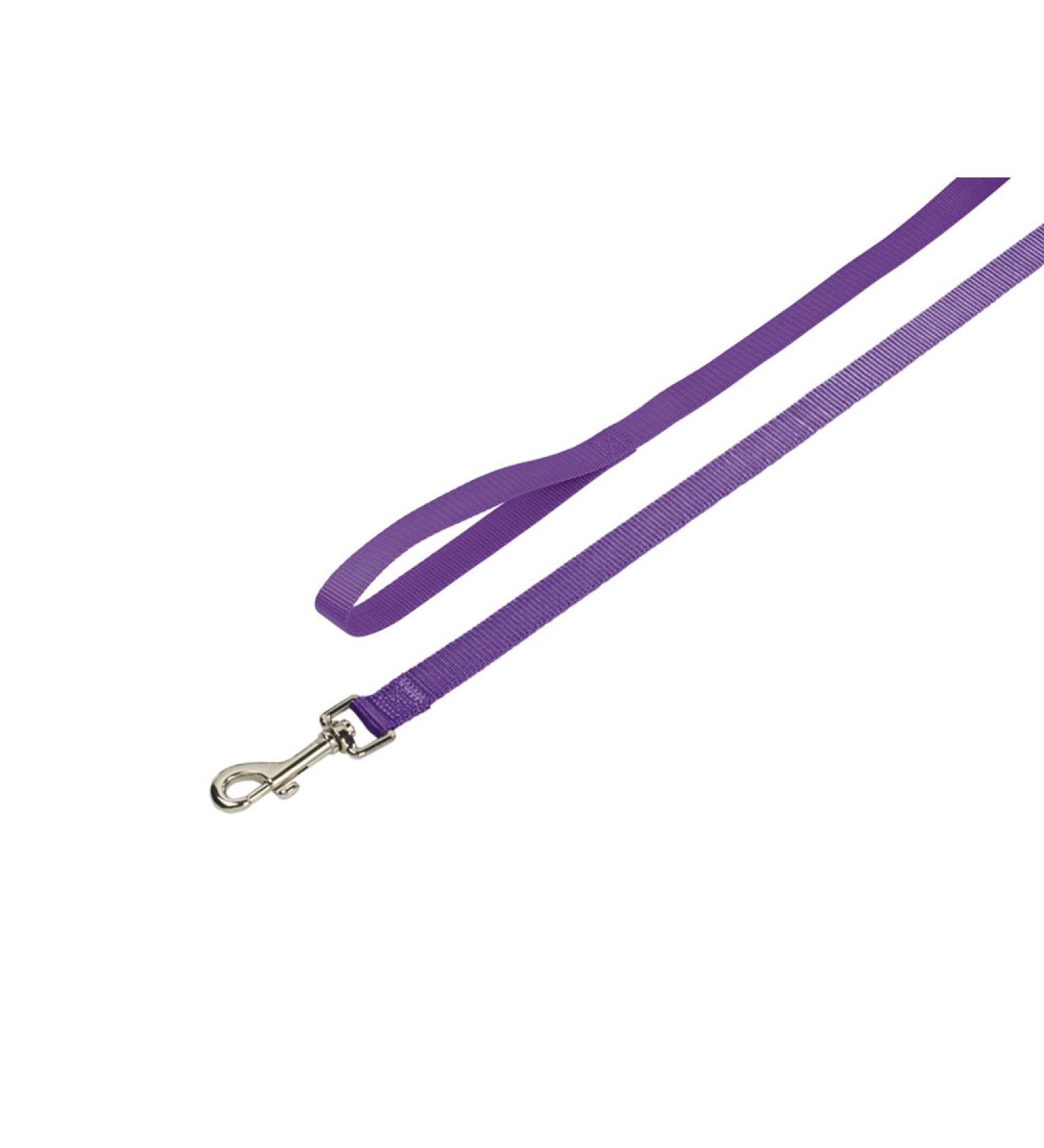 Nobby Leash Classic purple L: 120 cm W: 15 mm 1 piece purple width 15 mm