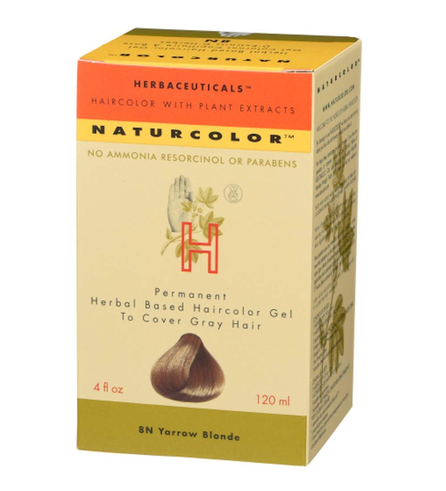 Naturcolor Haircolor - Yarrow Blonde 8N Hair Dye 4 Fl Oz - Pack of 1 - Buy Online on GoSupps.com