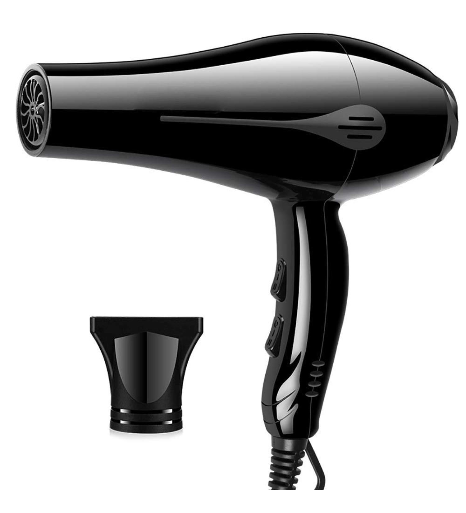 2000W Hhigh-Power Dc Motor Blue Negative Ion Hair Dryer Home High Power Hair Dryer Hotel Hair Dryer/Blue (Black) - Buy Online on GoSupps.com