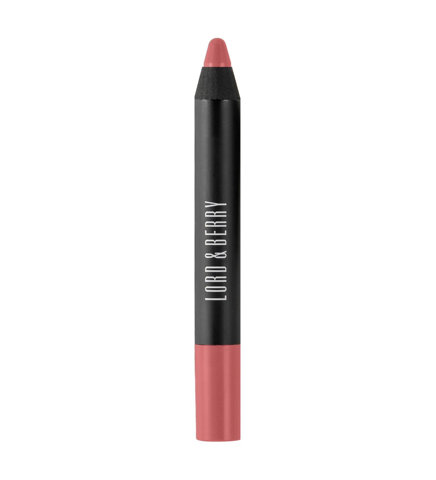 Lord and Berry Lipstique Crayon - Nourishing Lip Pencil for Precise Application - Creamy Matte Finish - Glides on Effortlessly - 7777 Blush - 11 g