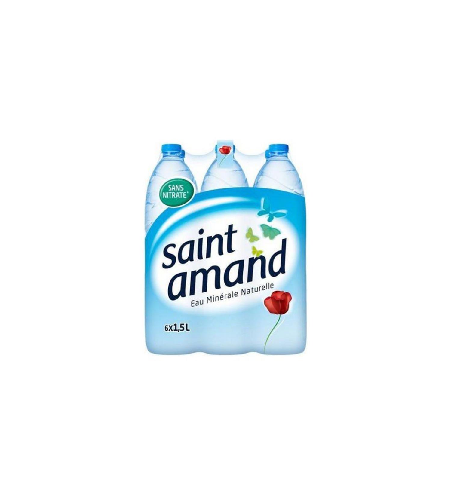 SAINT AMAND Eau min rale naturelle 6 x 1 5 L