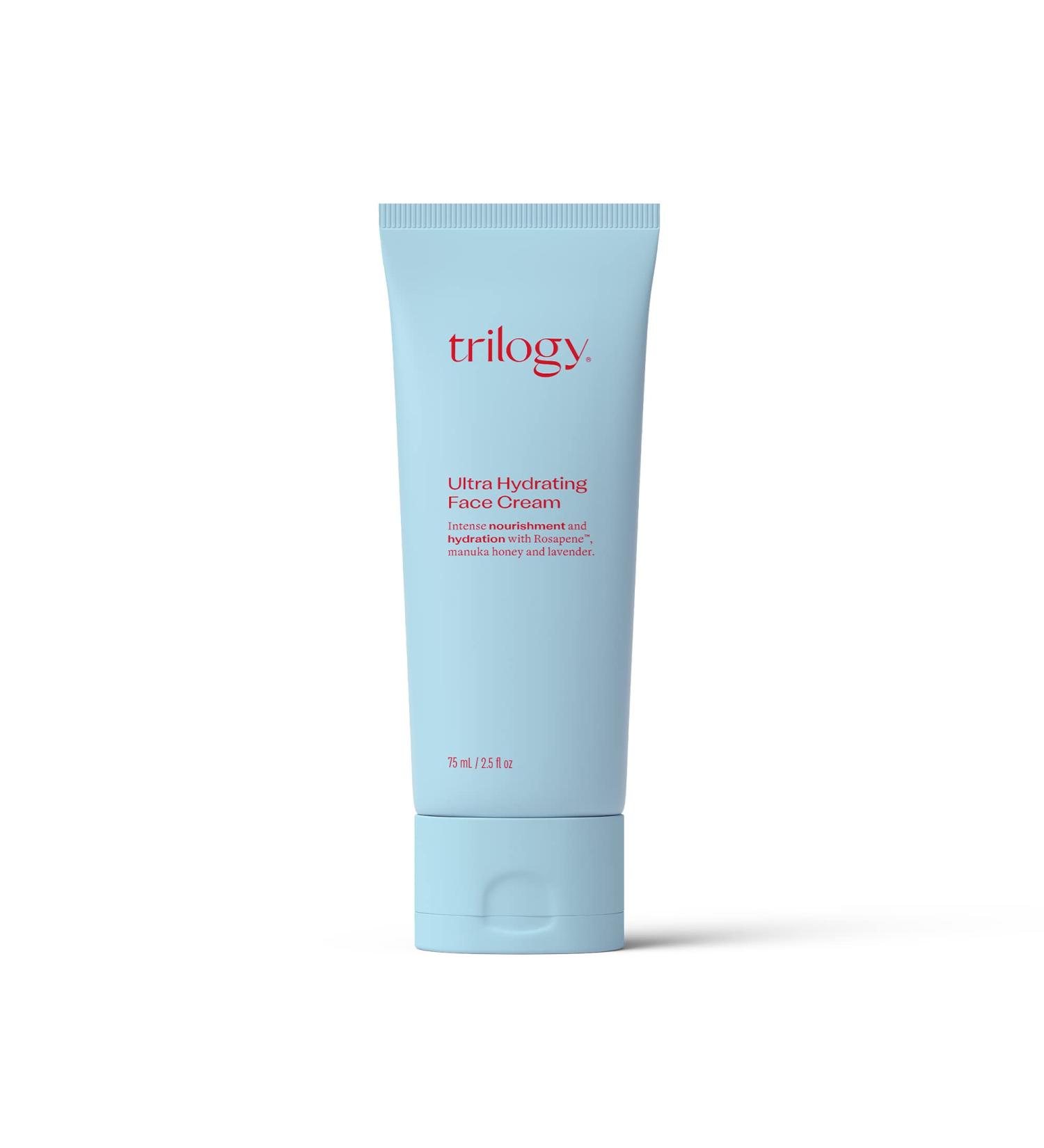 Trilogy Ultra Hydrating Face Cream 2.5 fl oz | Moisturizer for Radiant Skin - Buy Online on GoSupps.com