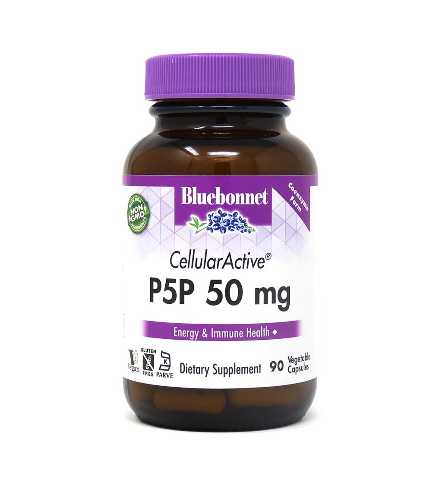 Buy Bluebonnet Nutrition P-5-P 50 mg - 90 Vcaps for Optimal Health - Buy Online on GoSupps.com