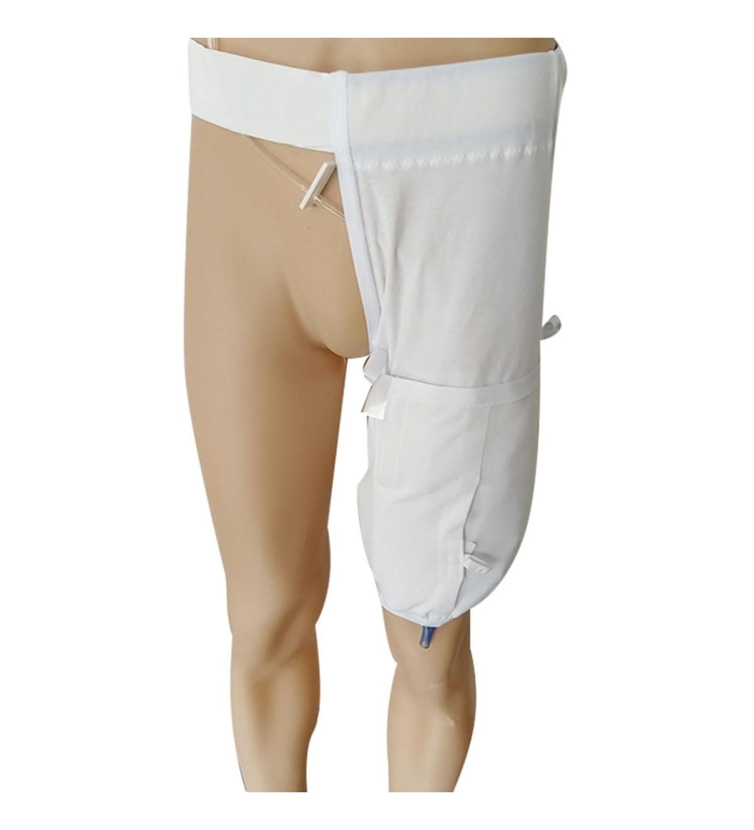 Premium Catheter Leg Bag Holder | Catheter Stabilization Device for Men & Women | Urinary Drainage Bag Cover - Large Size - Buy Online on GoSupps.com
