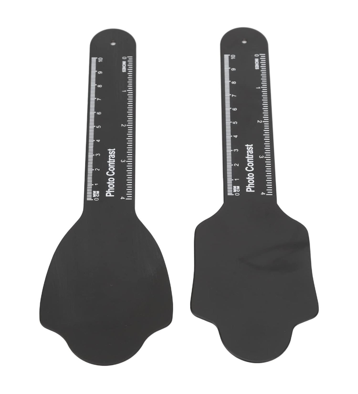 Buy 2PCs Intraoral Photo Contrast for Dental Plate - Orthodontic Photocontrast with Long Grip & Scale - Ideal for Background Photography - Buy Online on GoSupps.com