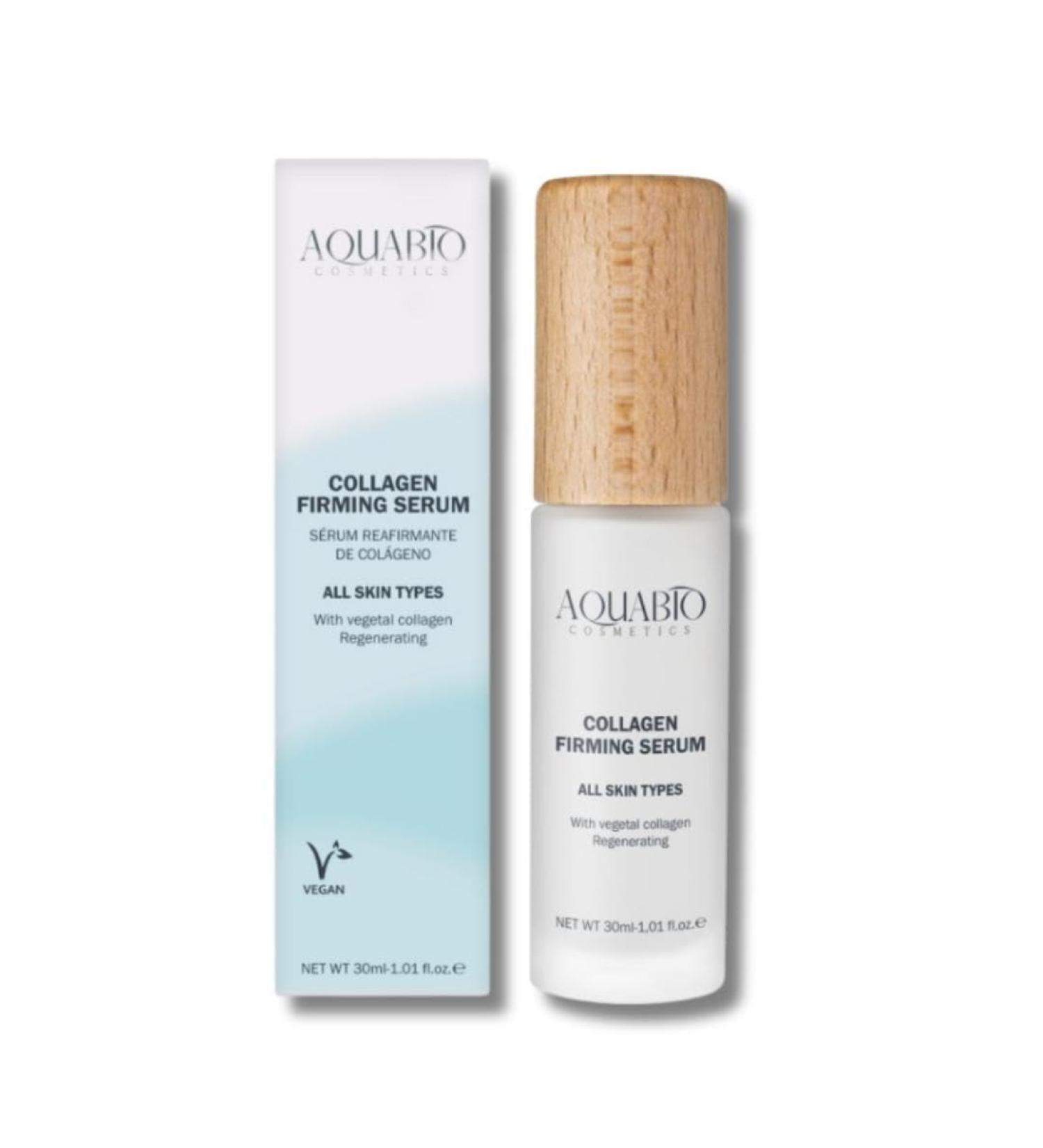 AquaBio Face Lifting Cream with Powerful Peptides and Vegan Collagen for Firming and Natural Glow - Eco-Friendly Cruelty-Free Skin Care with Hydrating Botanicals. Made in Spain. - Buy Online on GoSupps.com