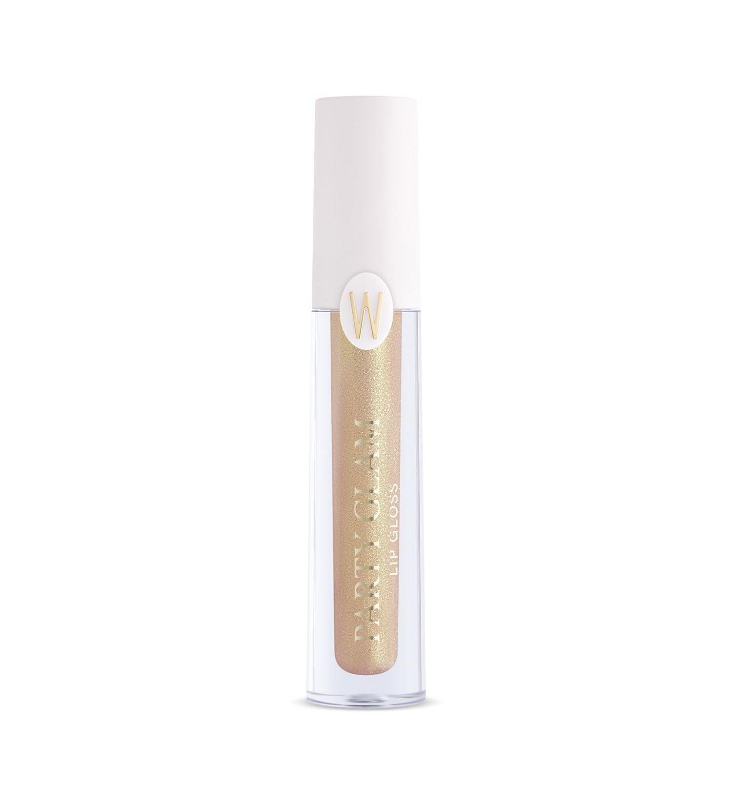 WYCON Cosmetics PARTY GLAM Volumizing Lip Gloss for Shiny and Glamorous Lips - 02 GOLDEN DIP - Buy Online on GoSupps.com