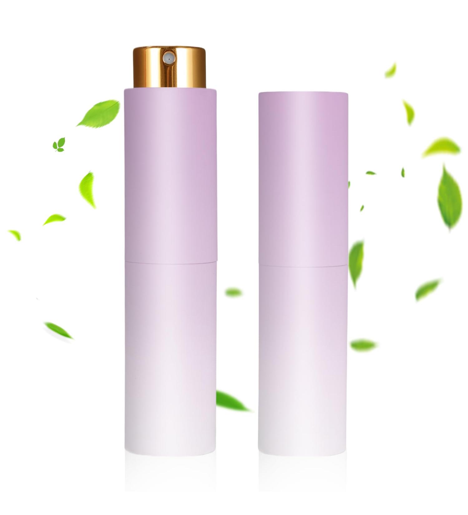 Kinwodon Perfume Atomiser Perfume Travel Bottle Refillable Perfume Bottle without Cap Atomiser Perfume Spray Bottle Dispensers Travel Essentials for Women Girls 8ml/Purple - Buy Online on GoSupps.com