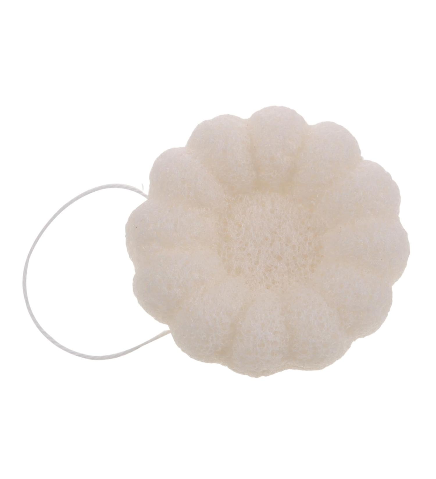 FOMIYES Bath Sponge Bath Mitt Lovely Bath Scrubber Body Brush Body Washing Cloth Sponge Body Scrub Deep Cleaning Brush Bath Gloves Mittens White Fiber - Buy Online on GoSupps.com
