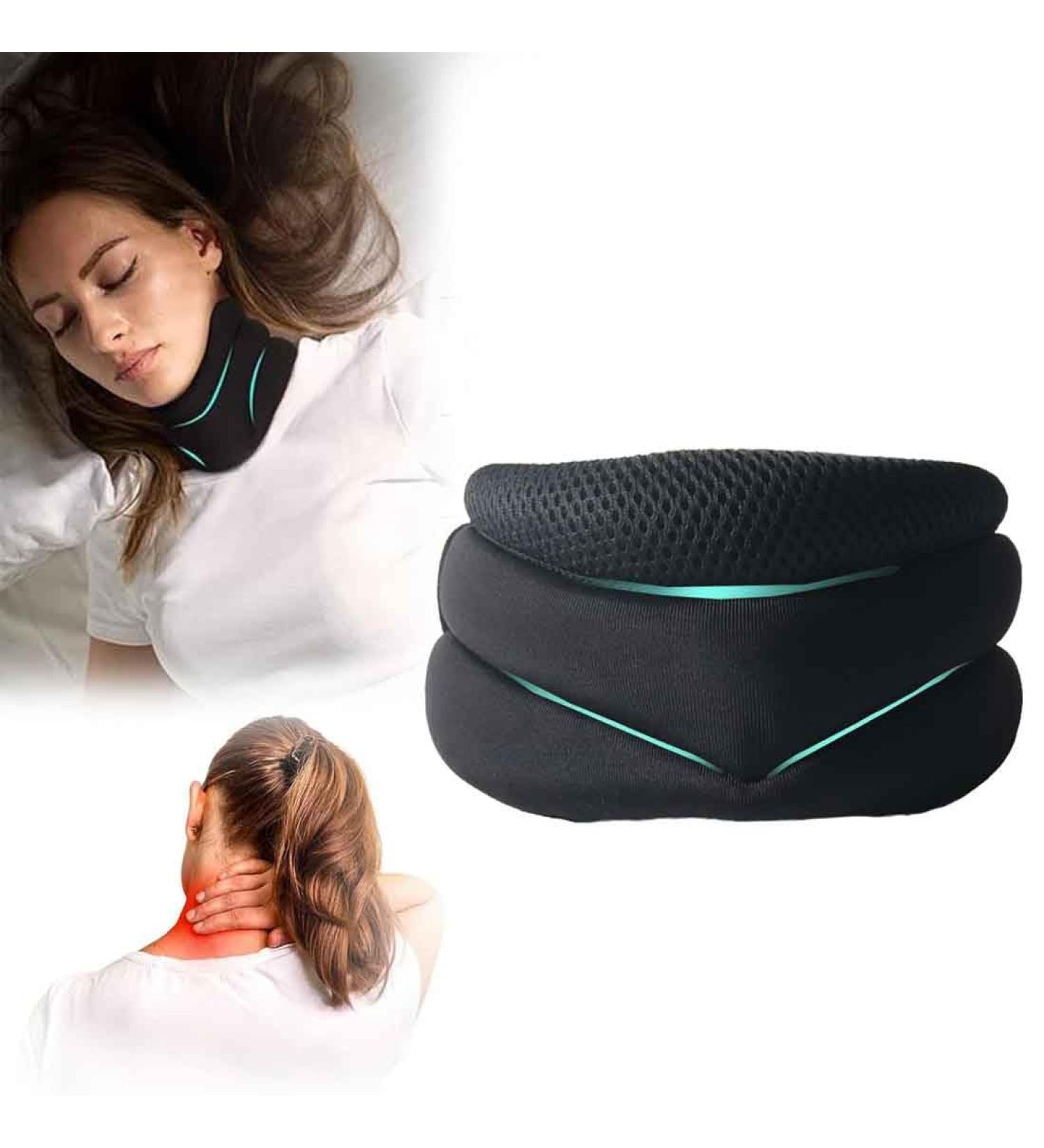 Cervicorrect Neck Brace for Pain Relief | Anti-Snoring Cervical Collar Support for Men & Women | Comfortable Neck Support & Stabilization - Buy Online on GoSupps.com