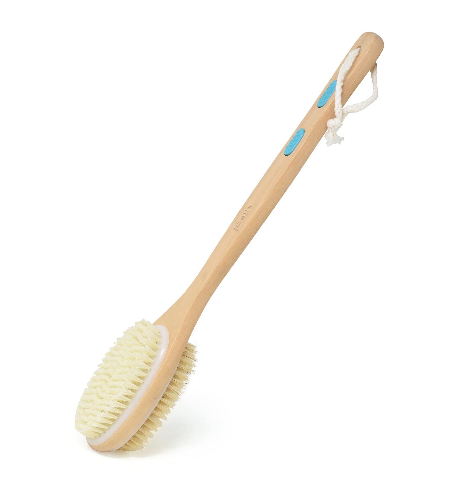 Joejis Kitchen 42 cm Long Handle Shower Brush - Ultimate Back Brush for a Refreshing Bath Experience - Buy Online on GoSupps.com