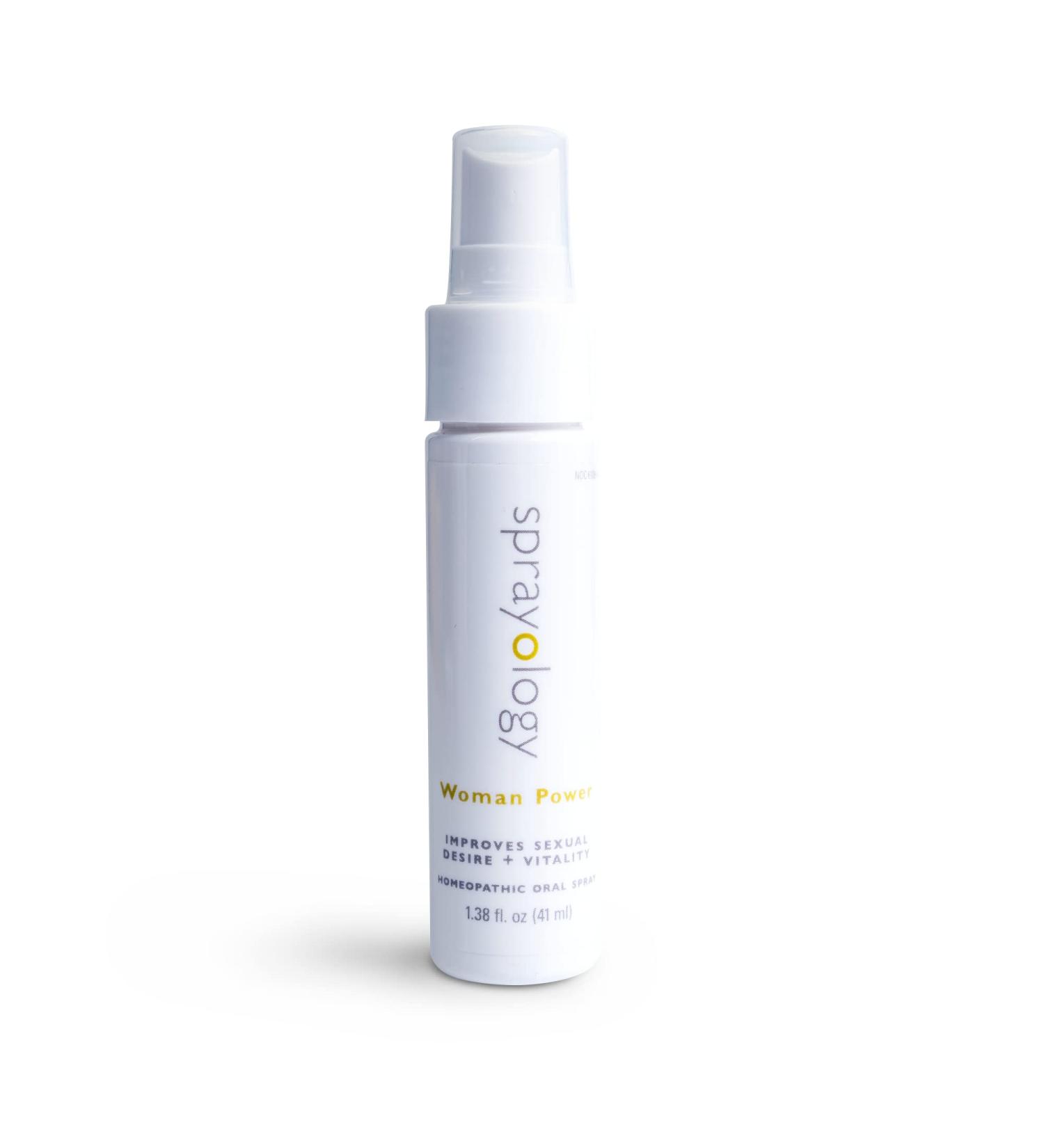 Woman Power Oral Spray - Energizing Natural Vitality Support for Women | Gluten-Free & Lactose-Free | 30 Day Supply - Buy Online on GoSupps.com