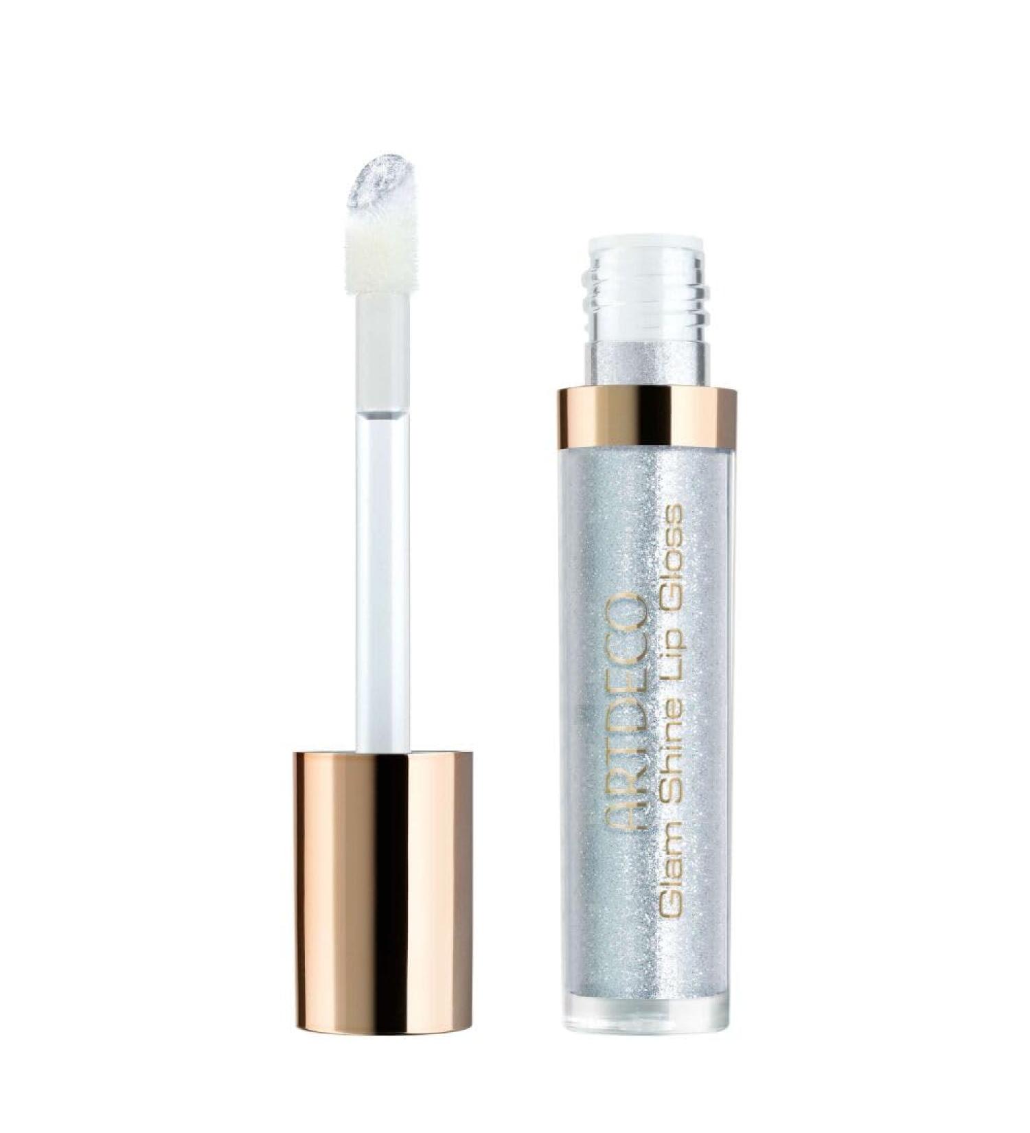 ARTDECO Glam Shine Lip Gloss sparkling lip gloss with intensely shiny finish 1 x 4 ml 1 Silver Lights 4 g 1er Pack - Buy Online on GoSupps.com