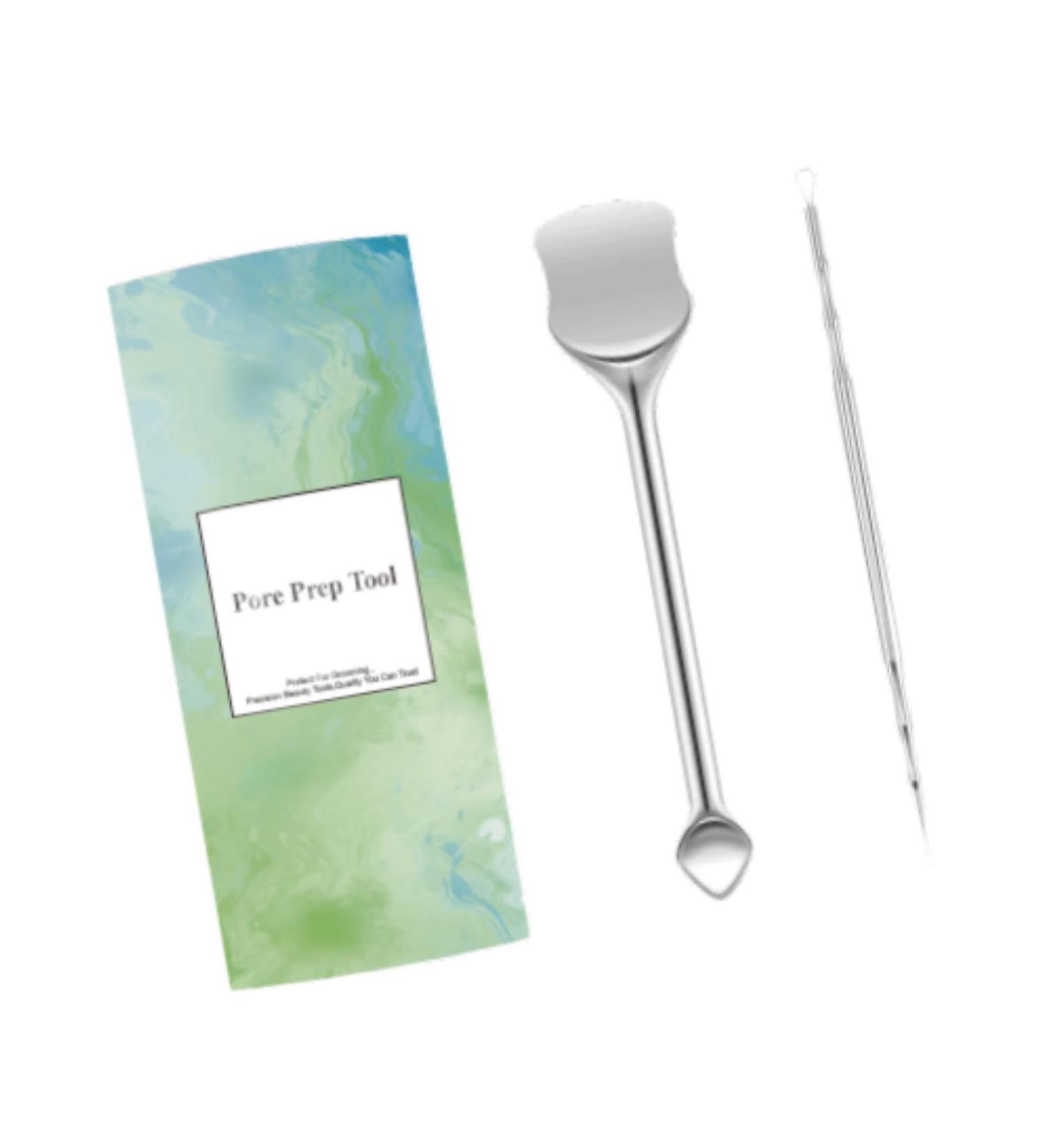 OIIBWQ Pore Prep Tool Pimple Popper Tool Comedone Extractor Tool Pore Cleaning Beauty Tool for Blemish - Buy Online on GoSupps.com