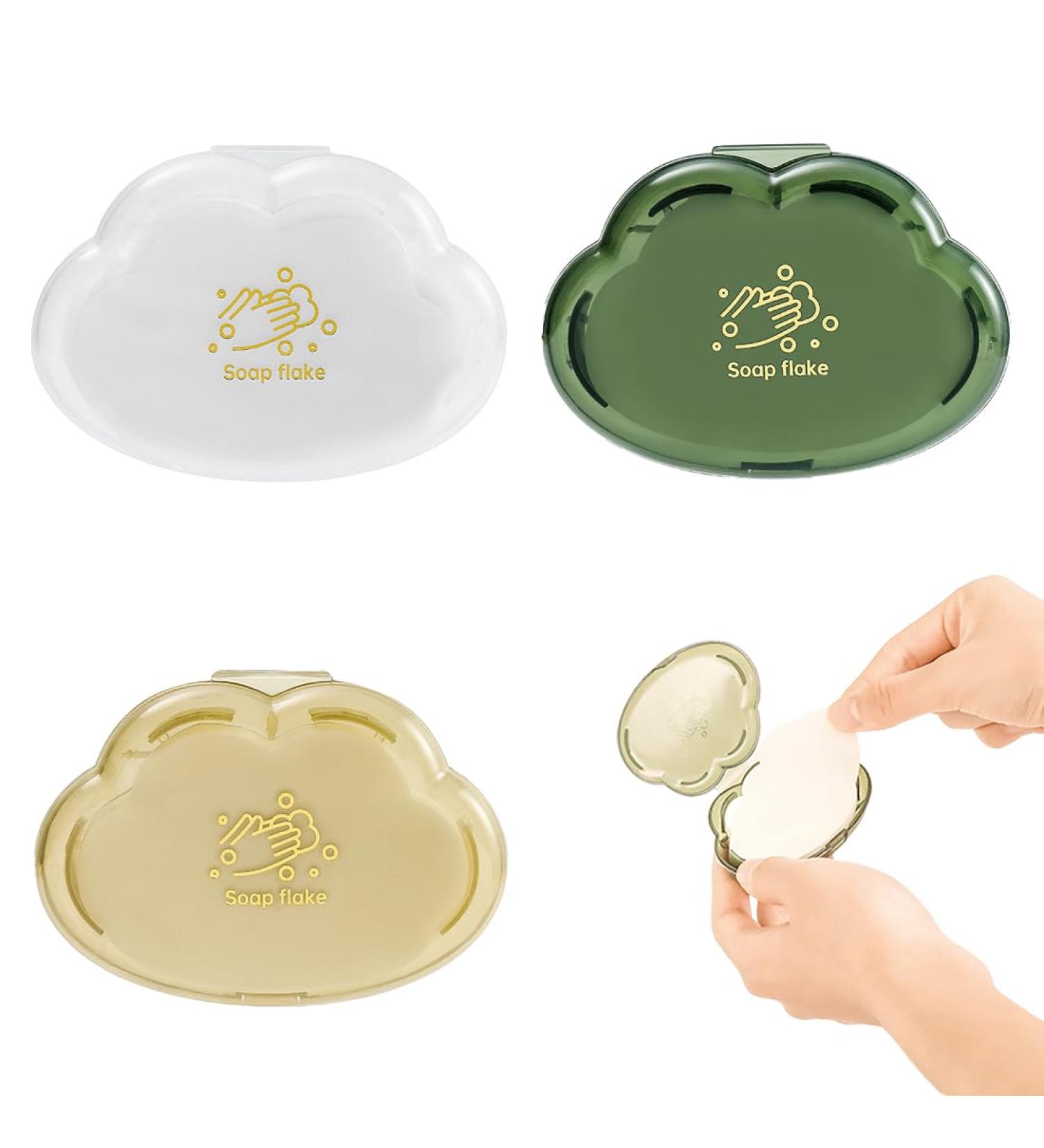 Buy Ingjia Paper Soap Leaves - 150 Travel Soap Sheets in 3 Boxes | Ideal for Hygiene on the Go - Buy Online on GoSupps.com