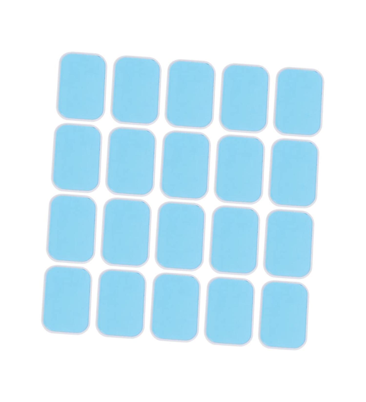 FOMIYES 20 Pcs Leaf Gel Pads - Replacement for Hip Trainers & Abdominal Stimulators | Fitness Accessories for Toner & Training Equipment - Buy Online on GoSupps.com
