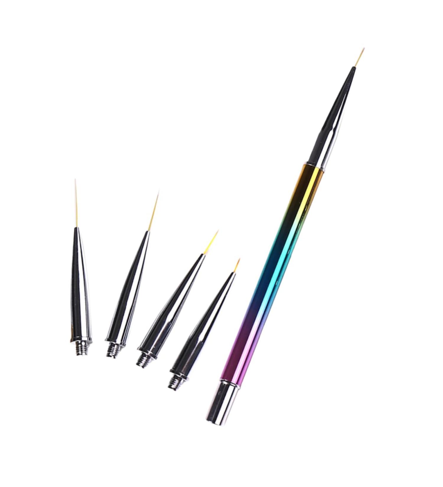minkissy 1 Set Nail Art Drawing Pen Nails Brush Pen Nail Design Liner Nail Salon Supplies Manicure Painting Manicure Tools Manicure Drawing Tool Nail Painting Design Brush Painted - Buy Online on GoSupps.com