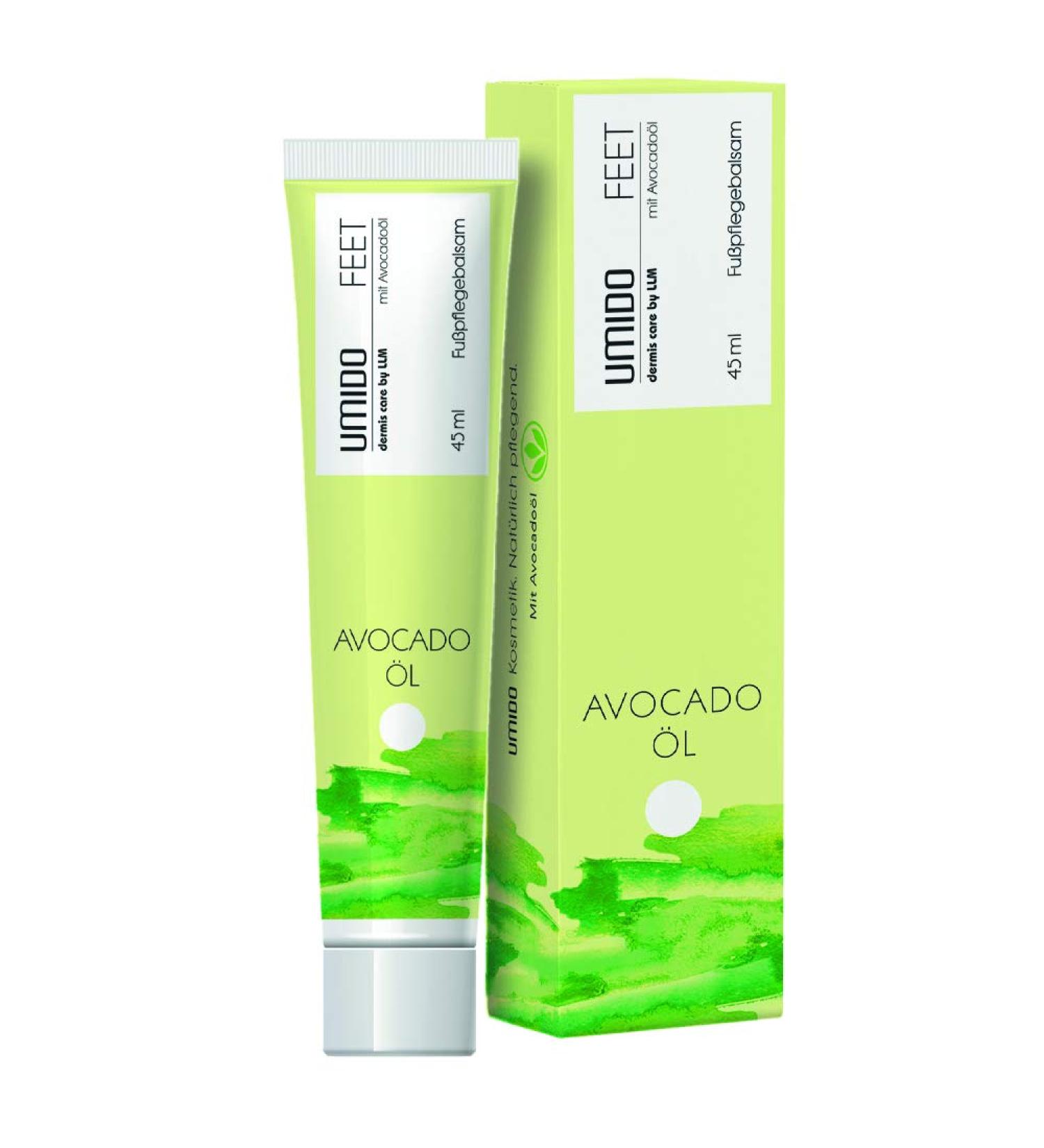72x UMIDO foot balm 45 ml avocado oil | foot cream | foot lotion | care cream | foot care cream