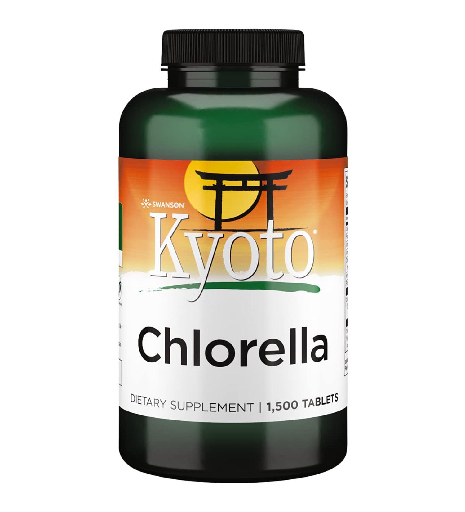 Swanson Chlorella 194 mg - 1500 Tablets | Pure Green Superfood Supplement - Buy Online on GoSupps.com