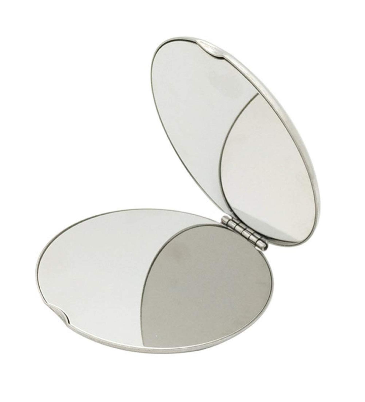 Minkissy Handbag Round Compact Cosmetic Mirror Double-Sided Travel Cosmetic Mirror Bag Hand Mirror Changing Mirror for Money Foldable Carry Bag - Buy Online on GoSupps.com