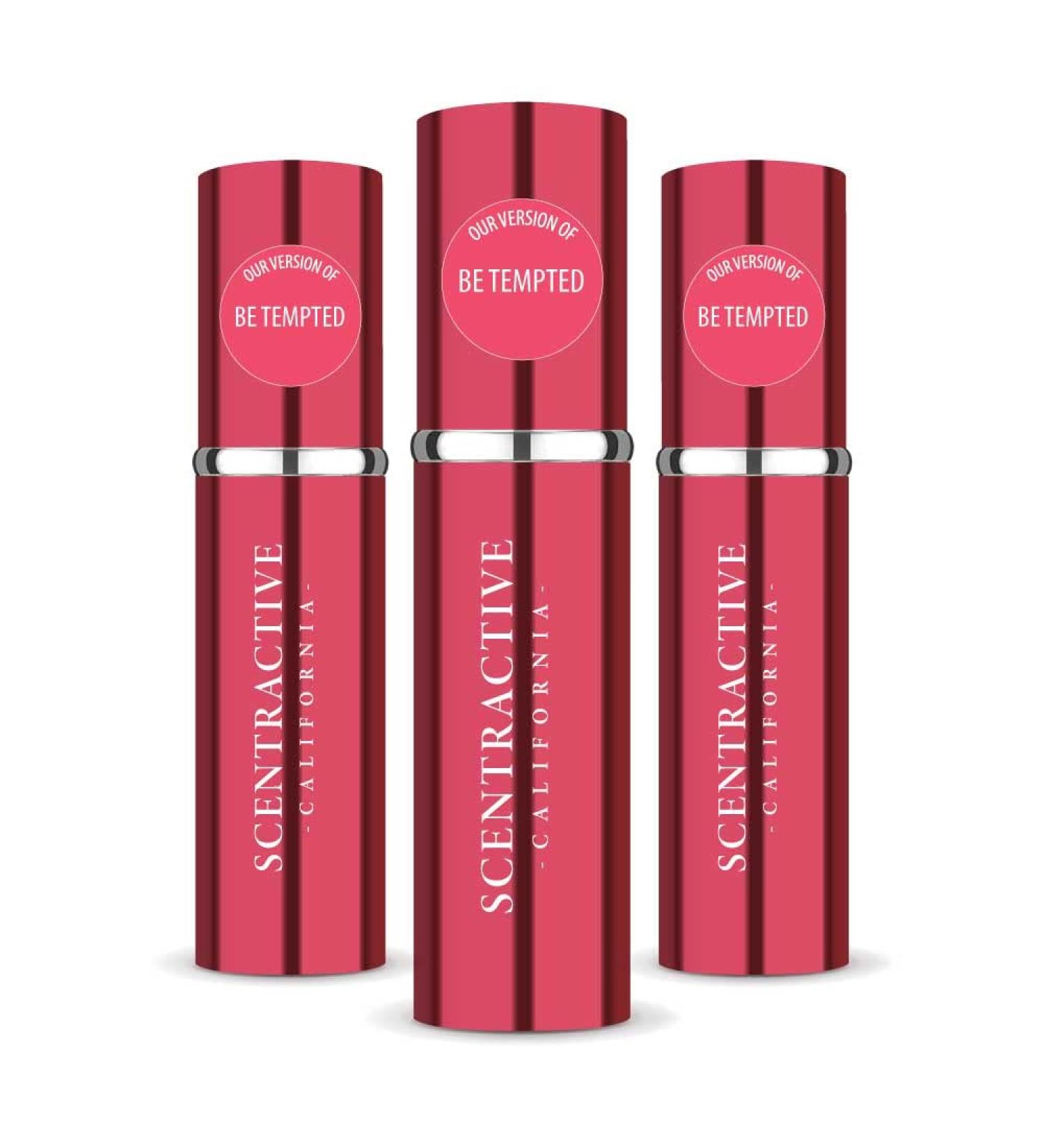 CA Perfume Impression of Donna K. Be Tempted For Women Replica Version Fragrance Dupes Concentrated Long Lasting Eau de Parfum Spray Refillable Atomizer Bottle 0.17 Fl Oz/5ml-X3 DONNA K. BE TEMPTED IMPRESSION 0.51 Fl Oz (Pack of 1) - Buy Online on GoSupps.com