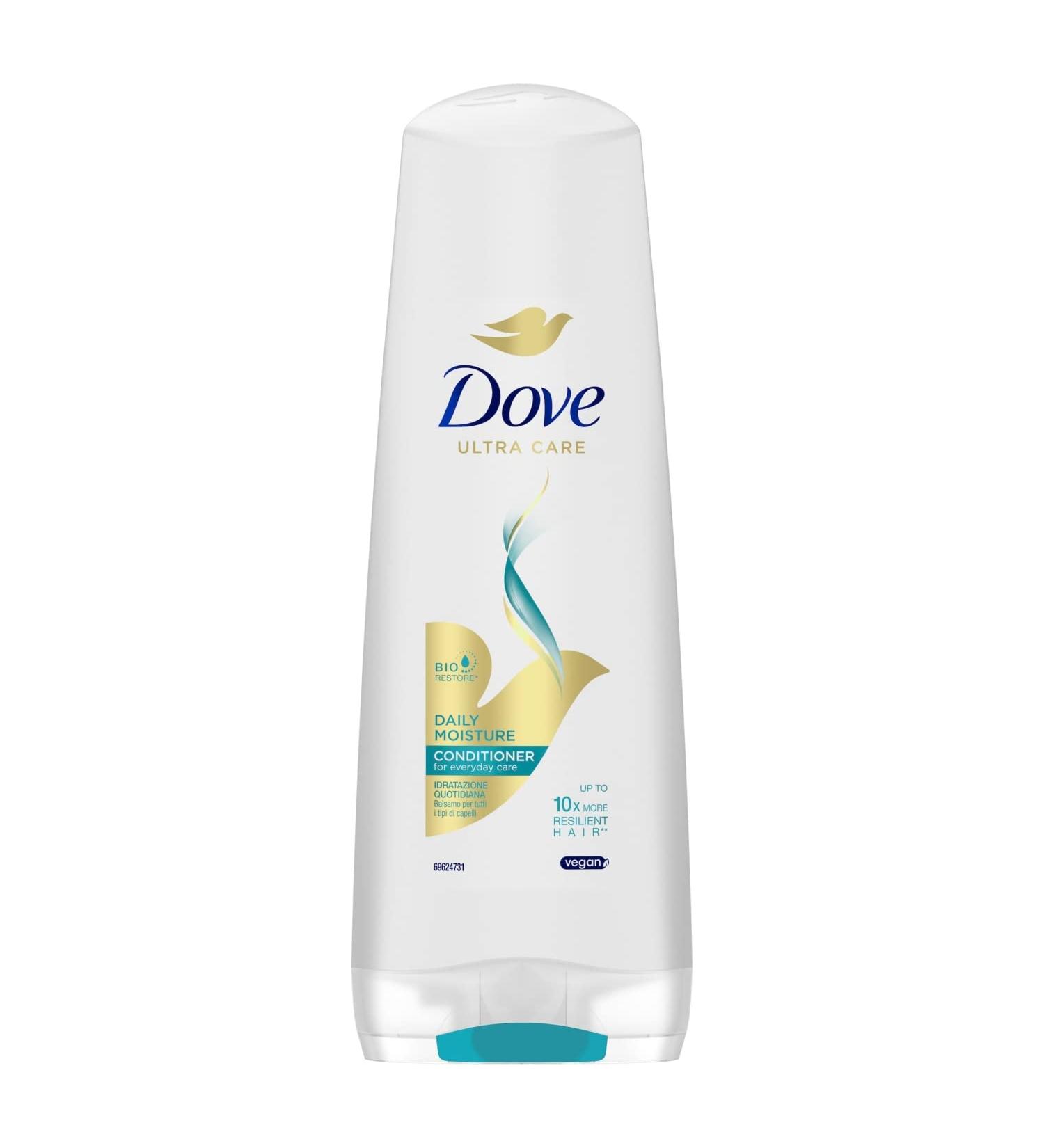 Dove Daily Moisture Conditioner 350 ml - Hydrating Hair Care for All Hair Types - Shop Worldwide - Buy Online on GoSupps.com