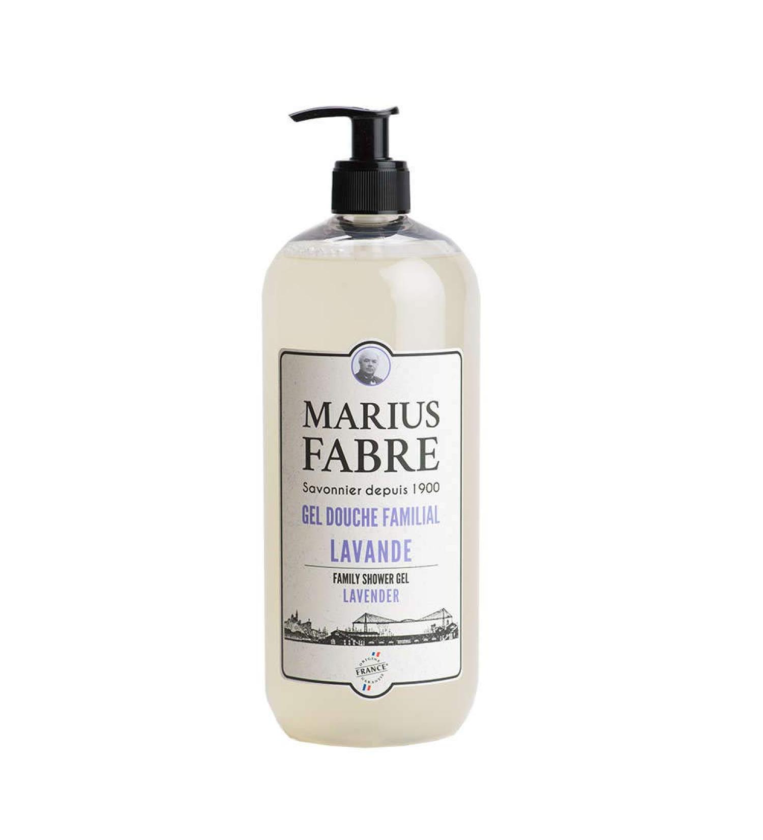 Marius Fabre 1900 Lavender Family Shower Gel 1 L 33.8 Fl Oz