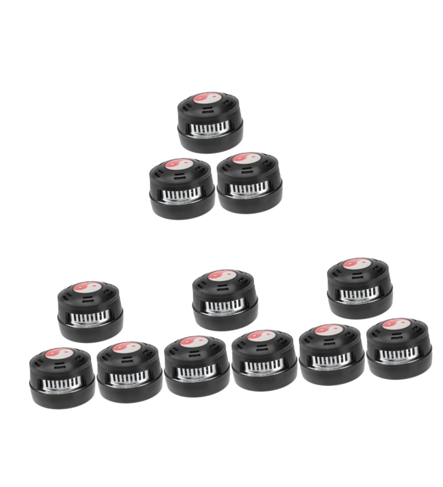 Ultechnovo 12 STK Moxibustion Box - Stainless Steel Incense Burner Holder & Portable Moxa Rod Burner for Fragrance and Healing - Buy Online on GoSupps.com