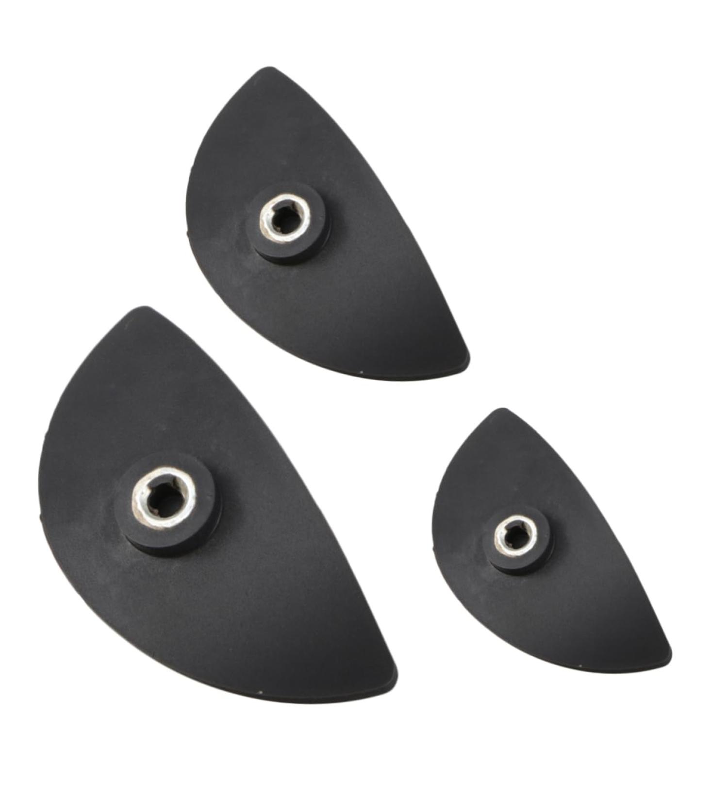 Housoutil 6 Pcs Eyeshadow Eye Makeup Eye Shadow Stamp Crease Tool Sealing Ring Make up 5*2.5cm Black - Buy Online on GoSupps.com