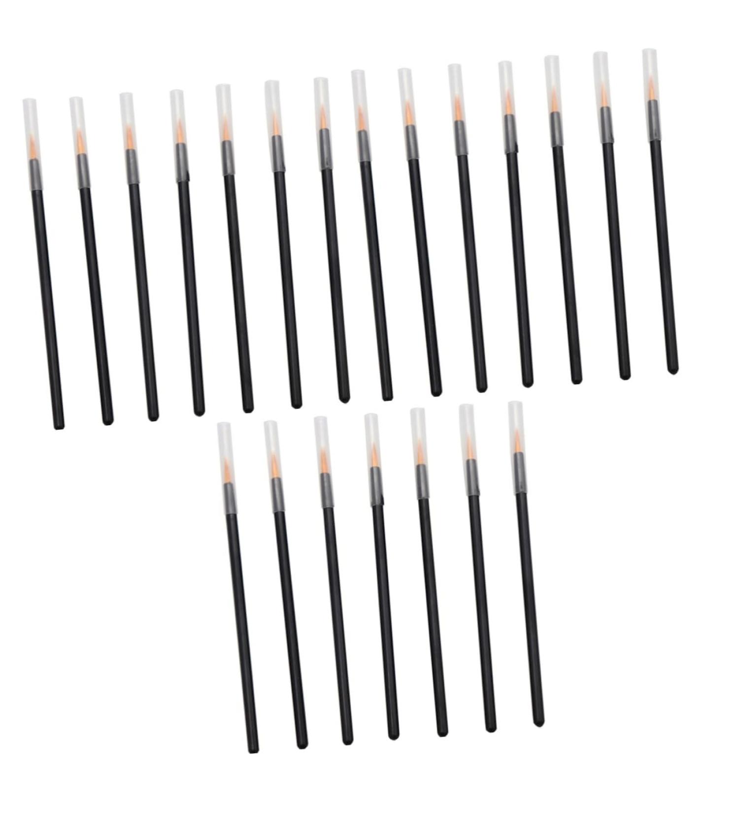 Beavorty 300 Pcs Disposable Eyeliner Brushes Eyeliner Makeup Brush Eyeliner Liquid With Hat Fake Eyelashes - Buy Online on GoSupps.com