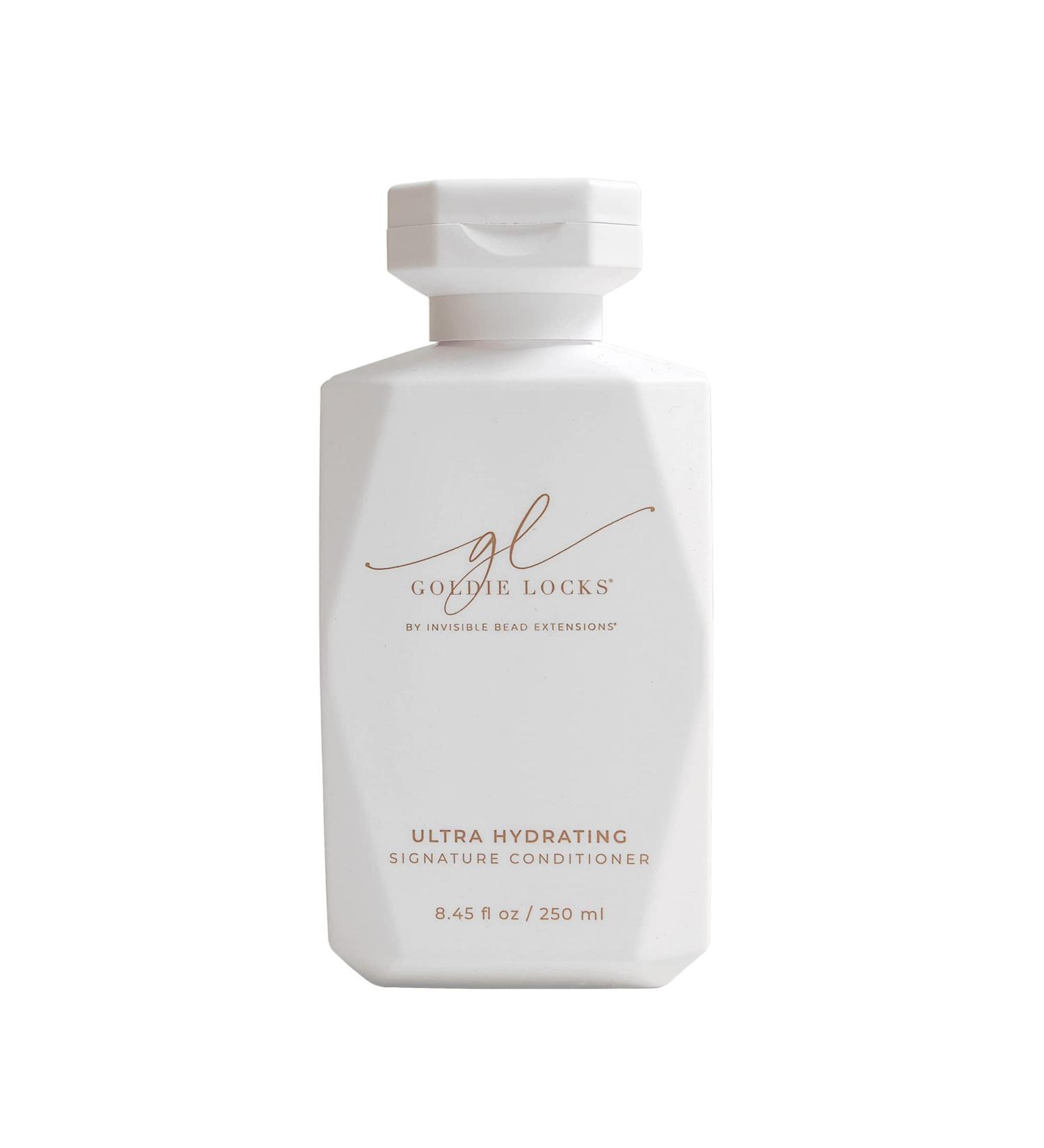 Goldie Locks Ultra Hydrating Signature Conditioner - Restores Hydration, Mends Split Ends, Reduces Frizz - Travel Size 3.4 Fl Oz- Extension & Hair Color Safe - Buy Online on GoSupps.com