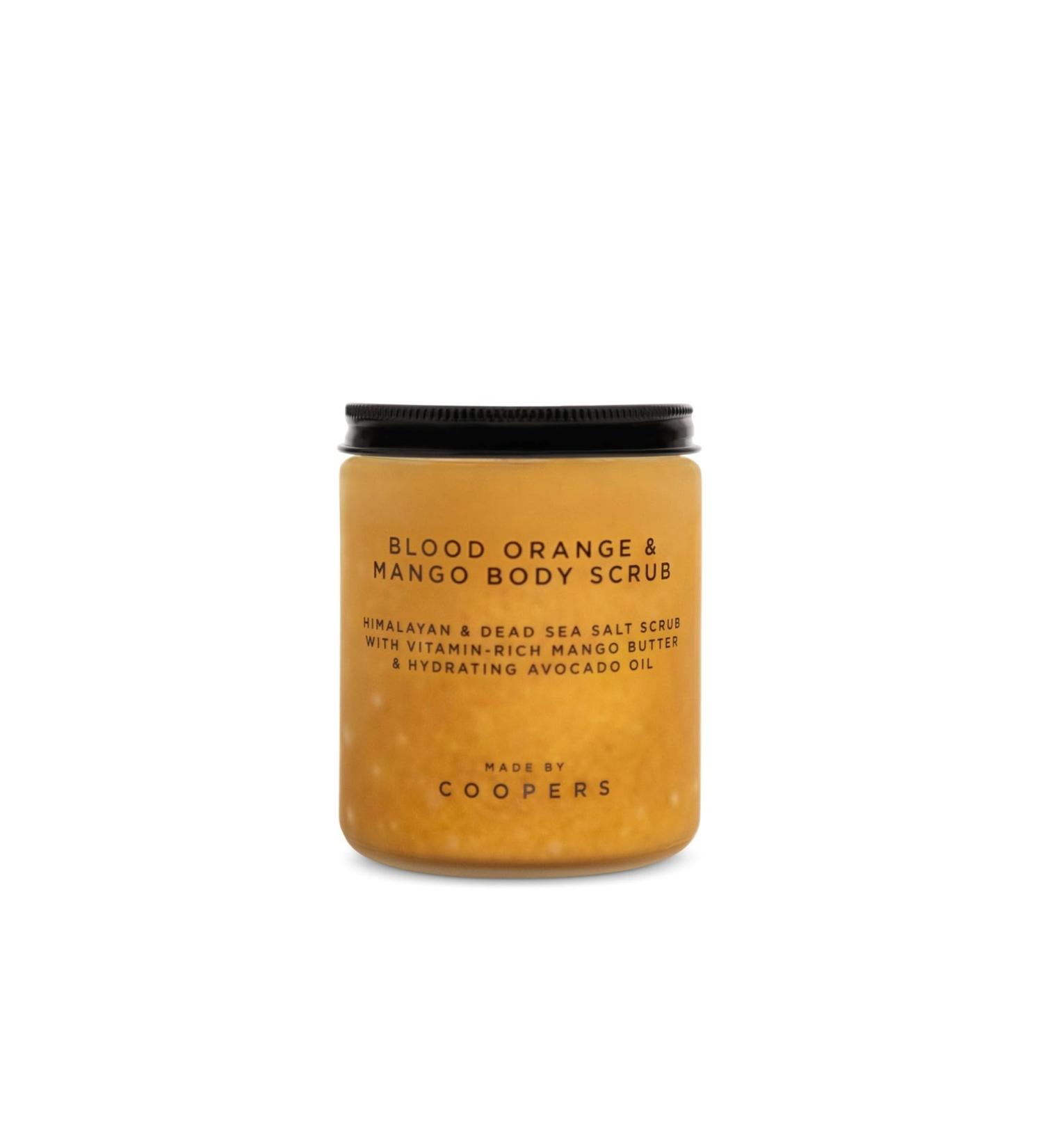 Made by Coopers Blood Orange & Mango Body Scrub 250G - Exfoliating Natural Skincare for Radiant Skin | Shop Internationally - Buy Online on GoSupps.com