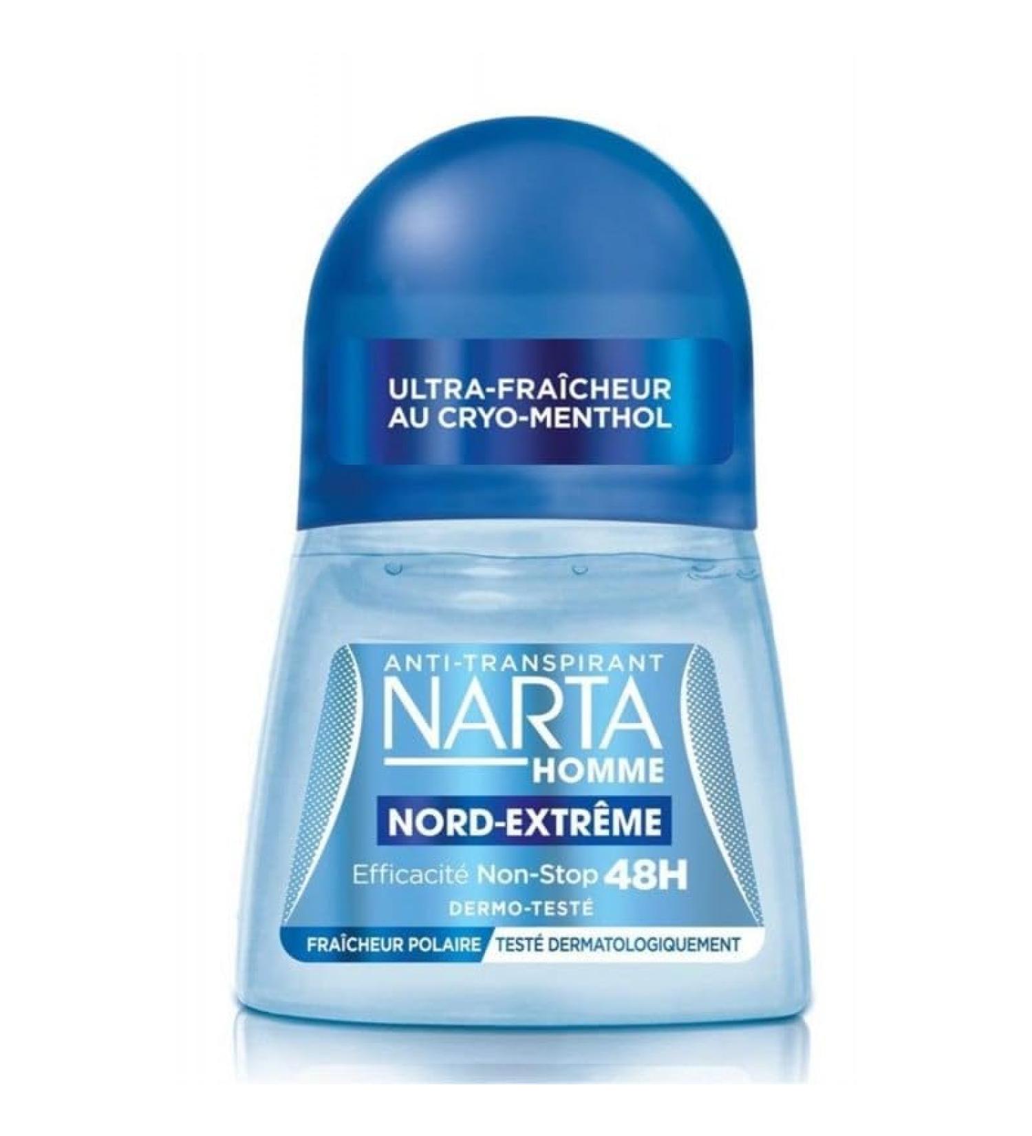  Hygi ne Beaut Narta Men's Deo North Extreme Ball 50 ml - Pack of 4 - Buy Online on GoSupps.com