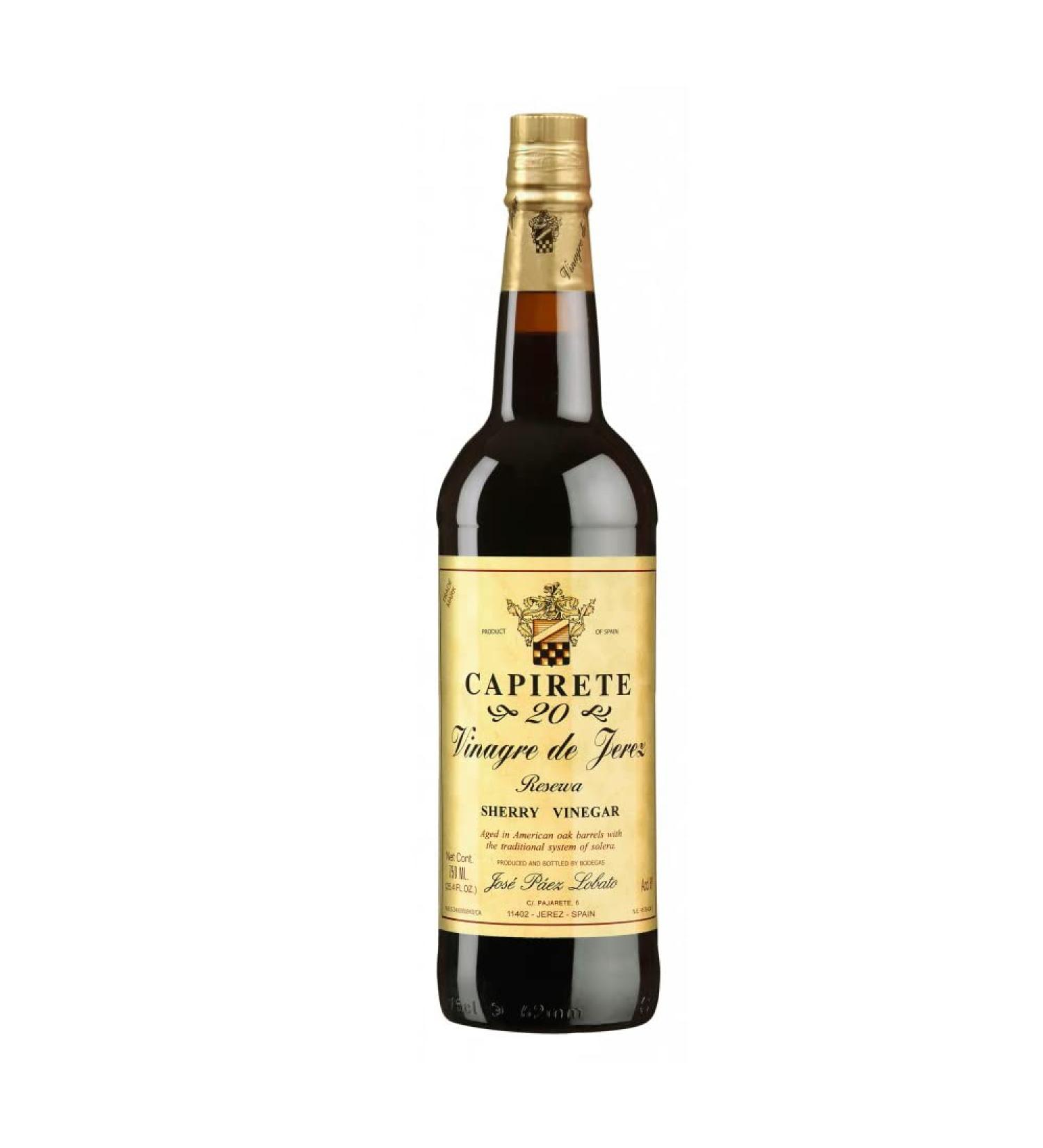 Capirete - Sherry Vinegar Reserva (20 years) - 750 ml - Buy Online on GoSupps.com