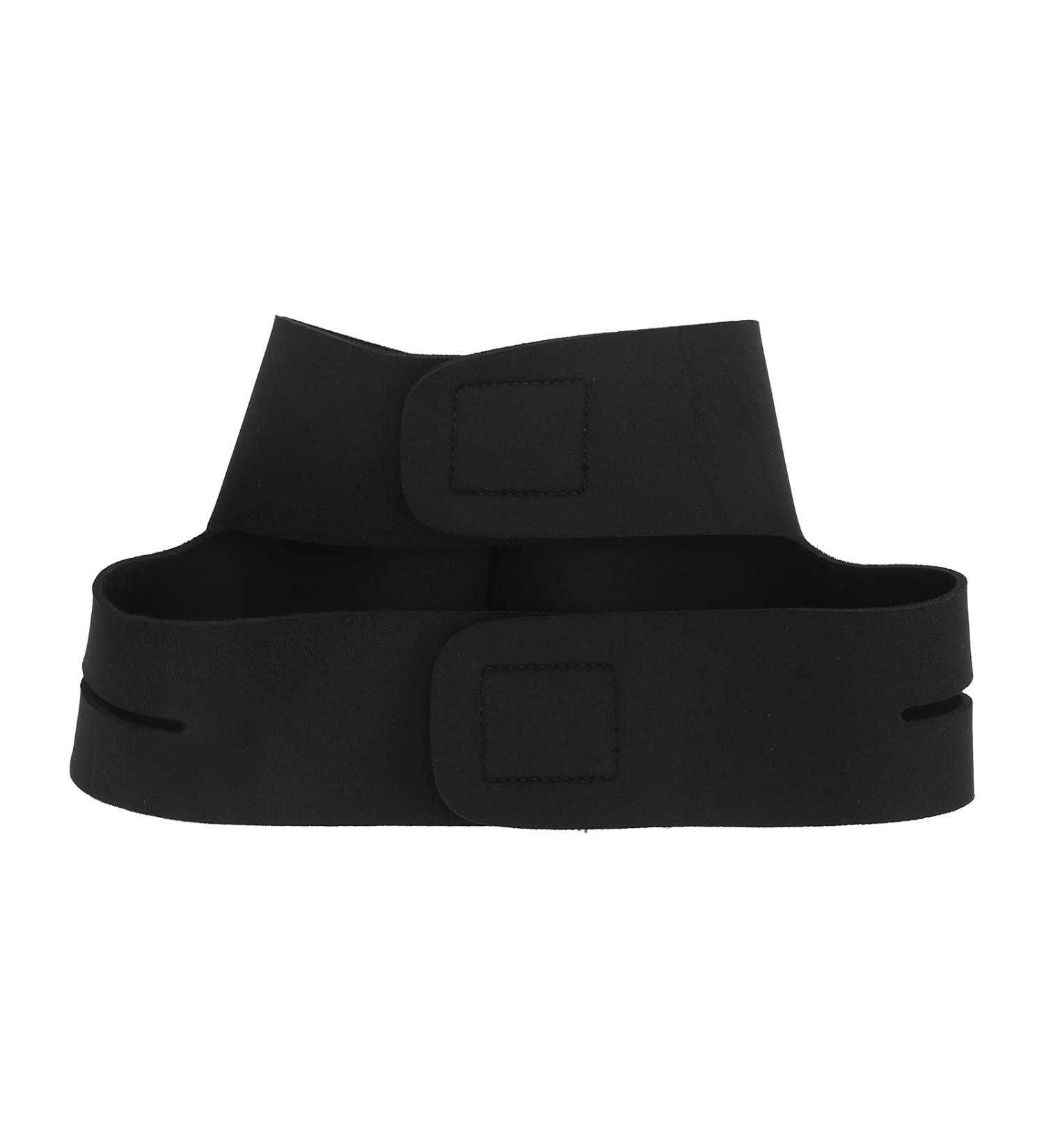 Chin Cheek Lift Up Belt Three-dimensional Cutting Face Slimming Bandage Promote Comfortable Fit Diving Material Black - Buy Online on GoSupps.com