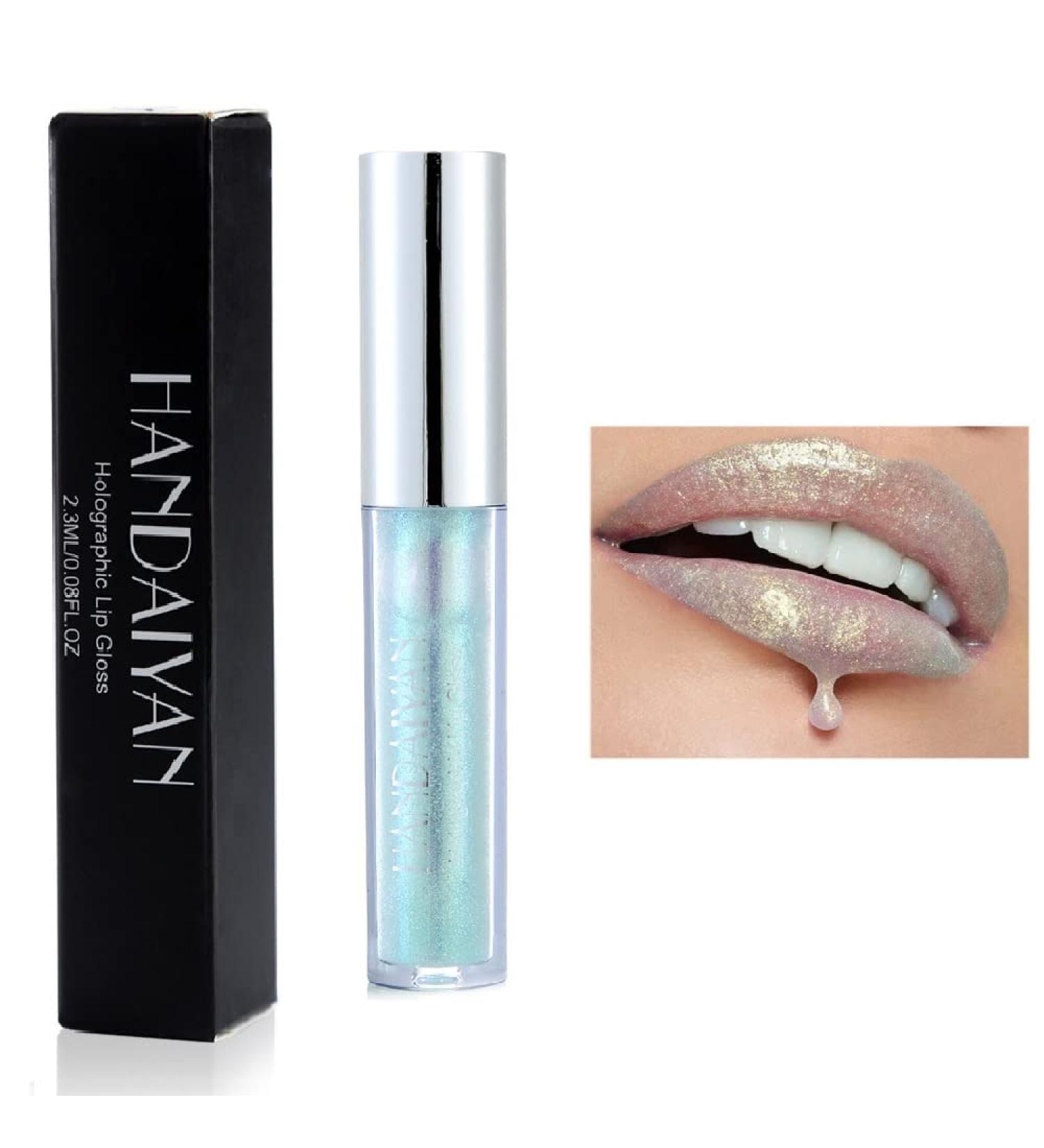  Beliky Girl Set of 6 glittery liquid diamond-effect lipsticks non-stick metallic lip gloss for women and girls #01 - Buy Online on GoSupps.com