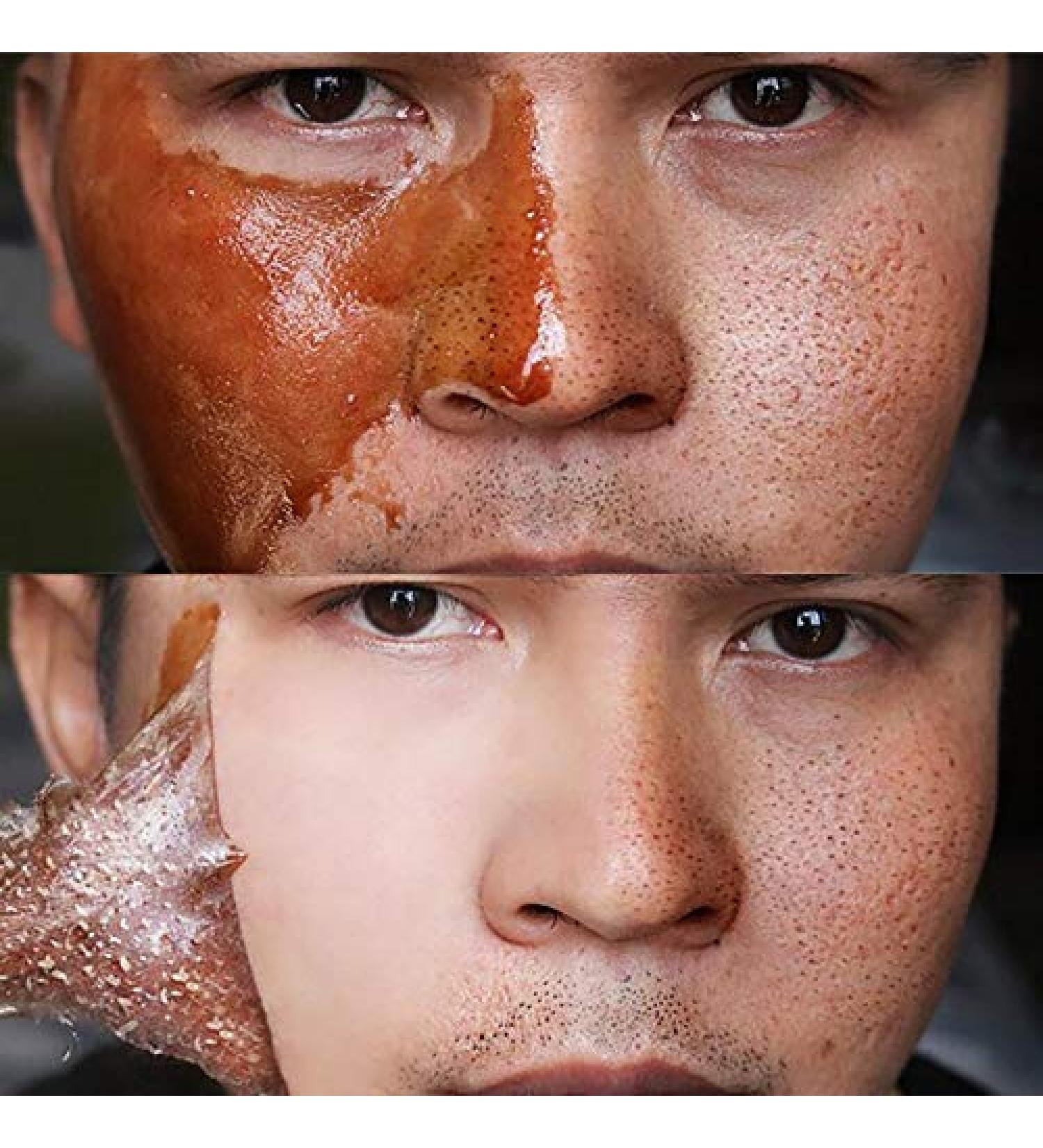La Milee Blackhead Remover Peel Off Mask - Deep Pore Cleansing for Acne, Clay Mask for Nose, Moisturizing & Nourishing - All Skin Types - Buy Online on GoSupps.com
