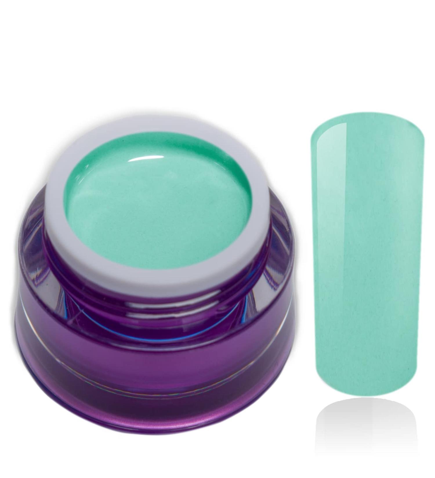 Buy Mint Green UV LED Nail Gel - Studio Quality Color Gel - RM Beautynails 5ml - Fast Worldwide Shipping - Buy Online on GoSupps.com